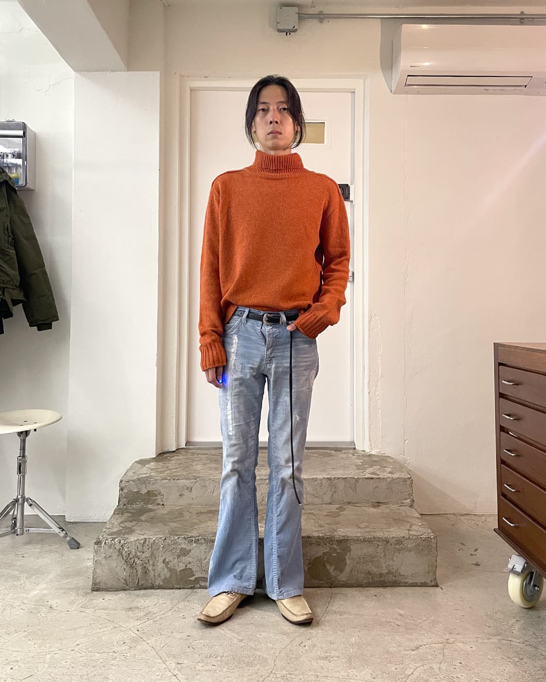 비비안 웨스트우드 앵글로매니아 터틀넥 스웨터 M 상품이미지9