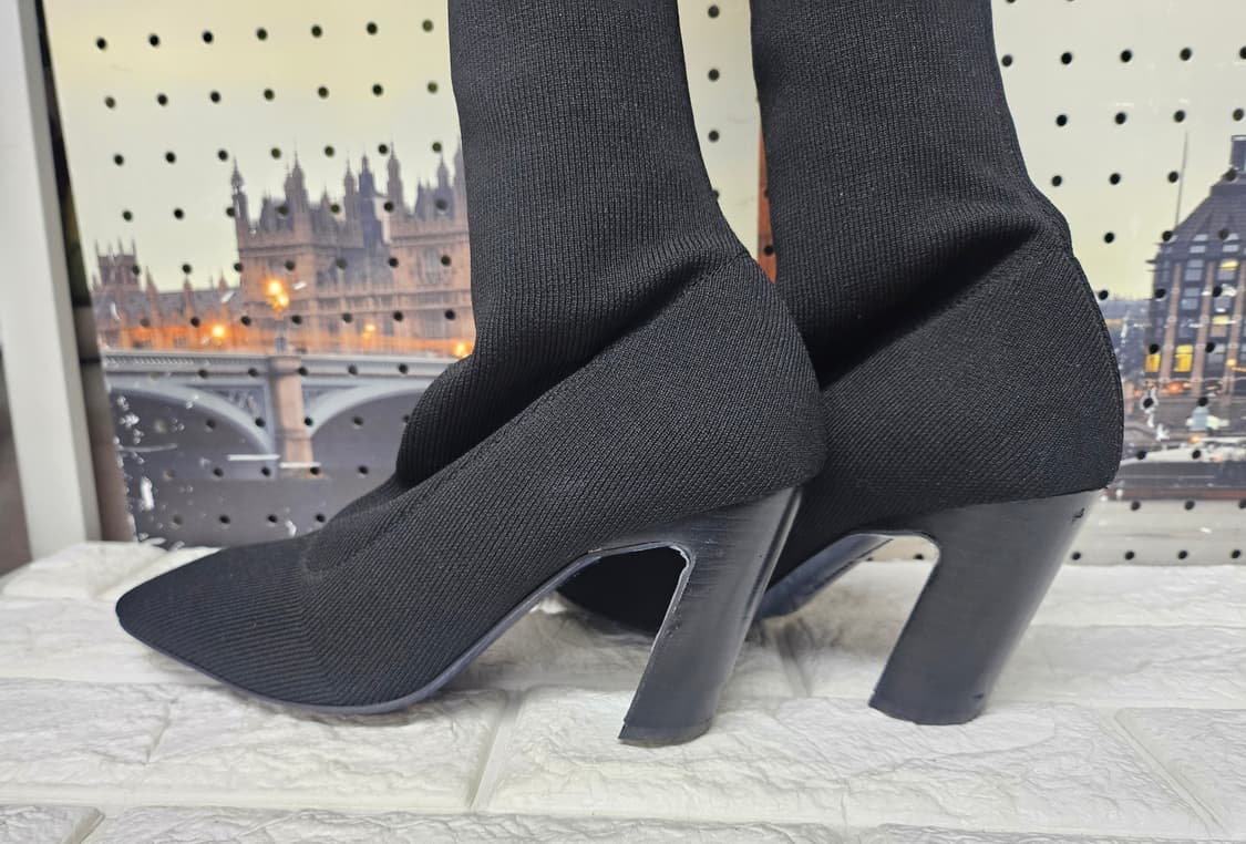 슈콤마보니 여성 니트 롱부츠 240 스판 삭스 타이즈 힐롱부츠 LB49 상품이미지4