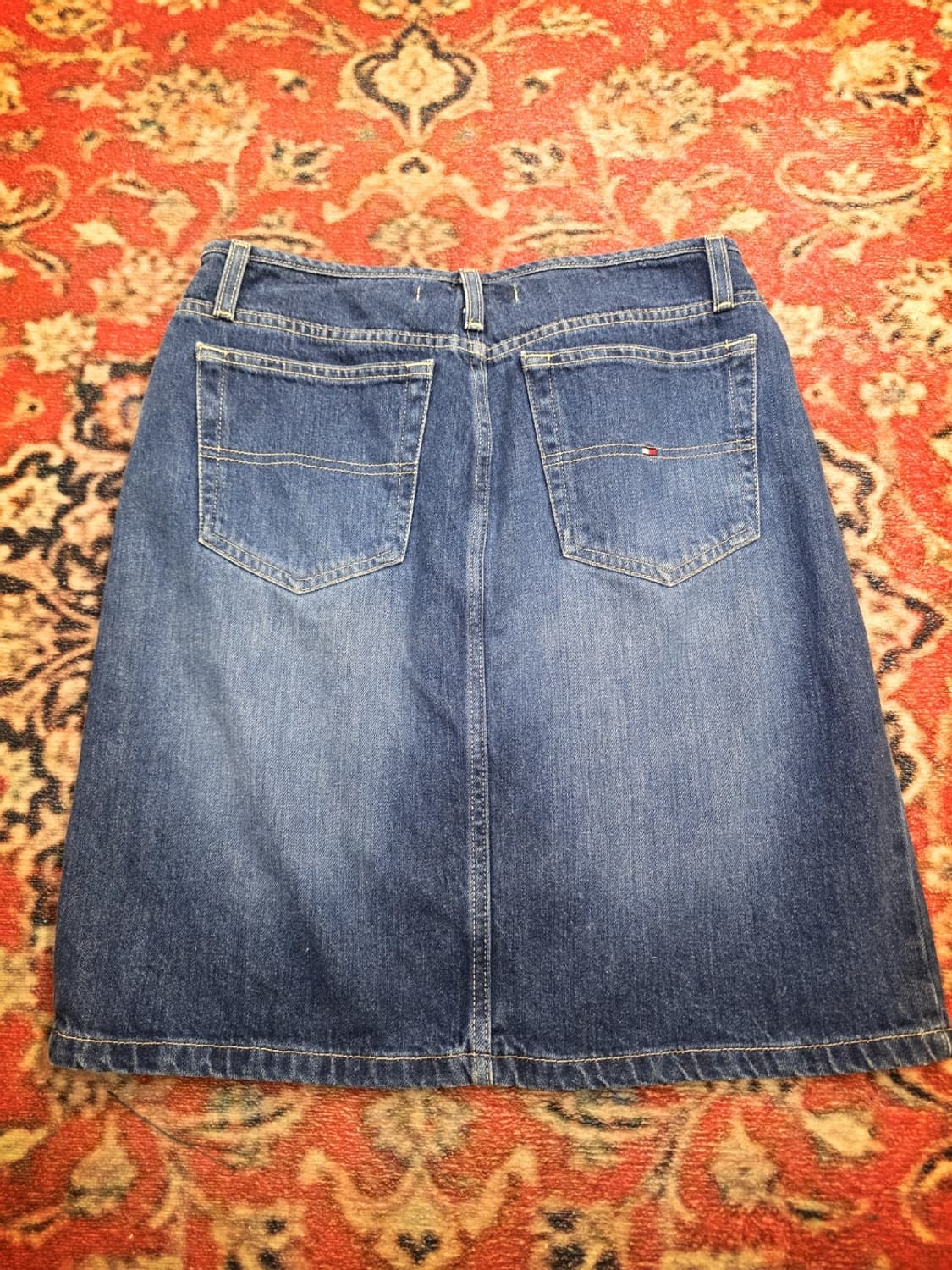 타미 힐피거(Tommy Hilfiger)90s빈티지 데님 스커트 상품이미지3