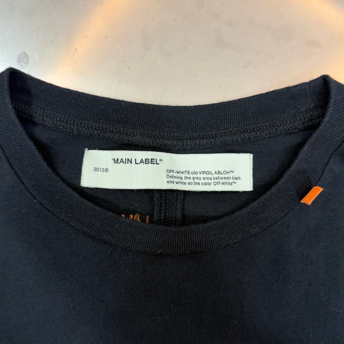 [리오브] 오프화이트 골든라티오 애로우 롱슬리브 상품이미지4