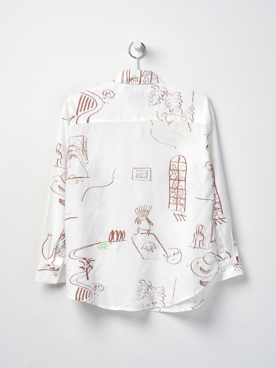 Palomawool 프린팅 셔츠 상품이미지2