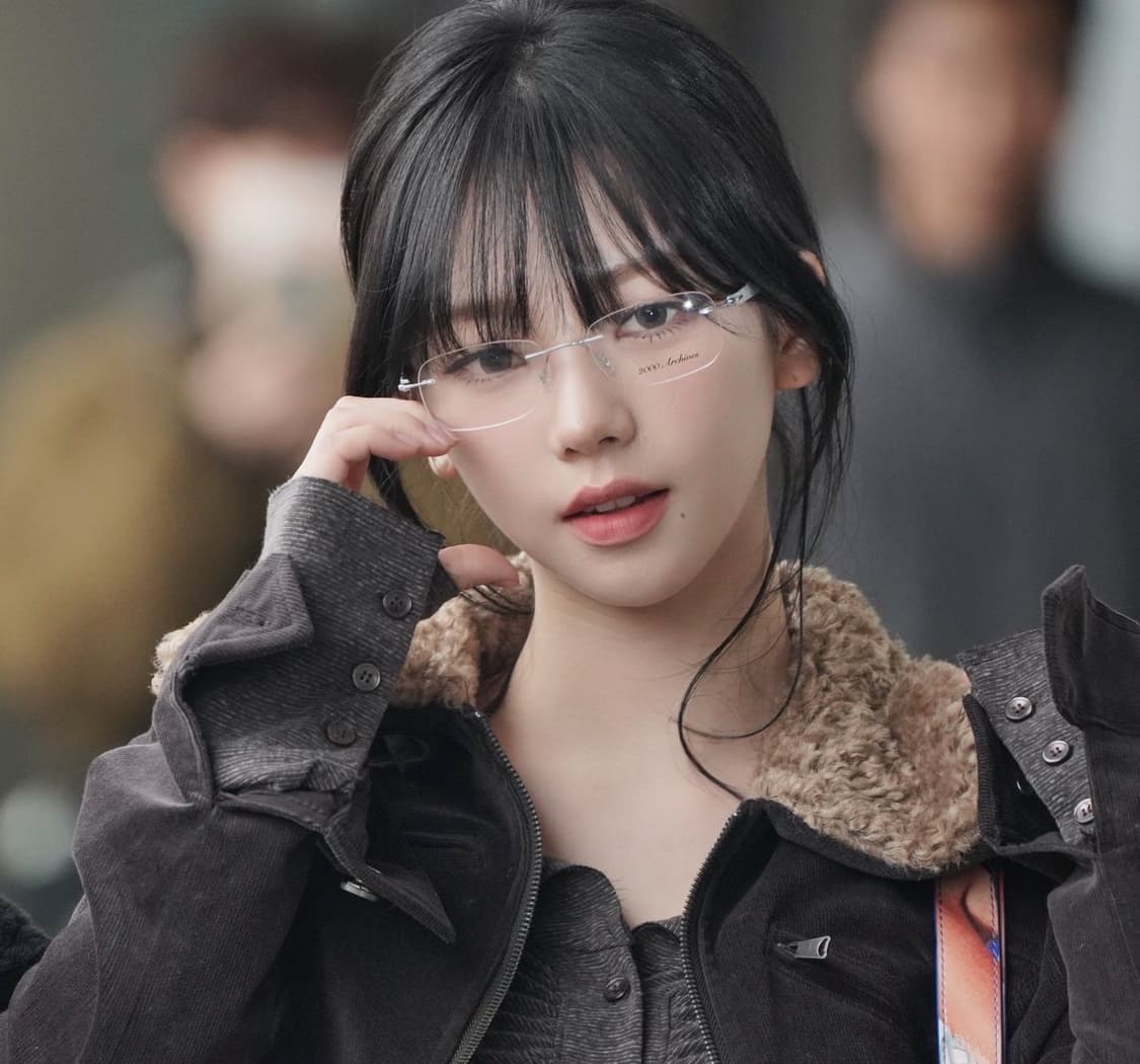 2000아카이브스 비비 BIBI 콜라보 긱시크 무테 티타늄 빈티지 안경 상품이미지8