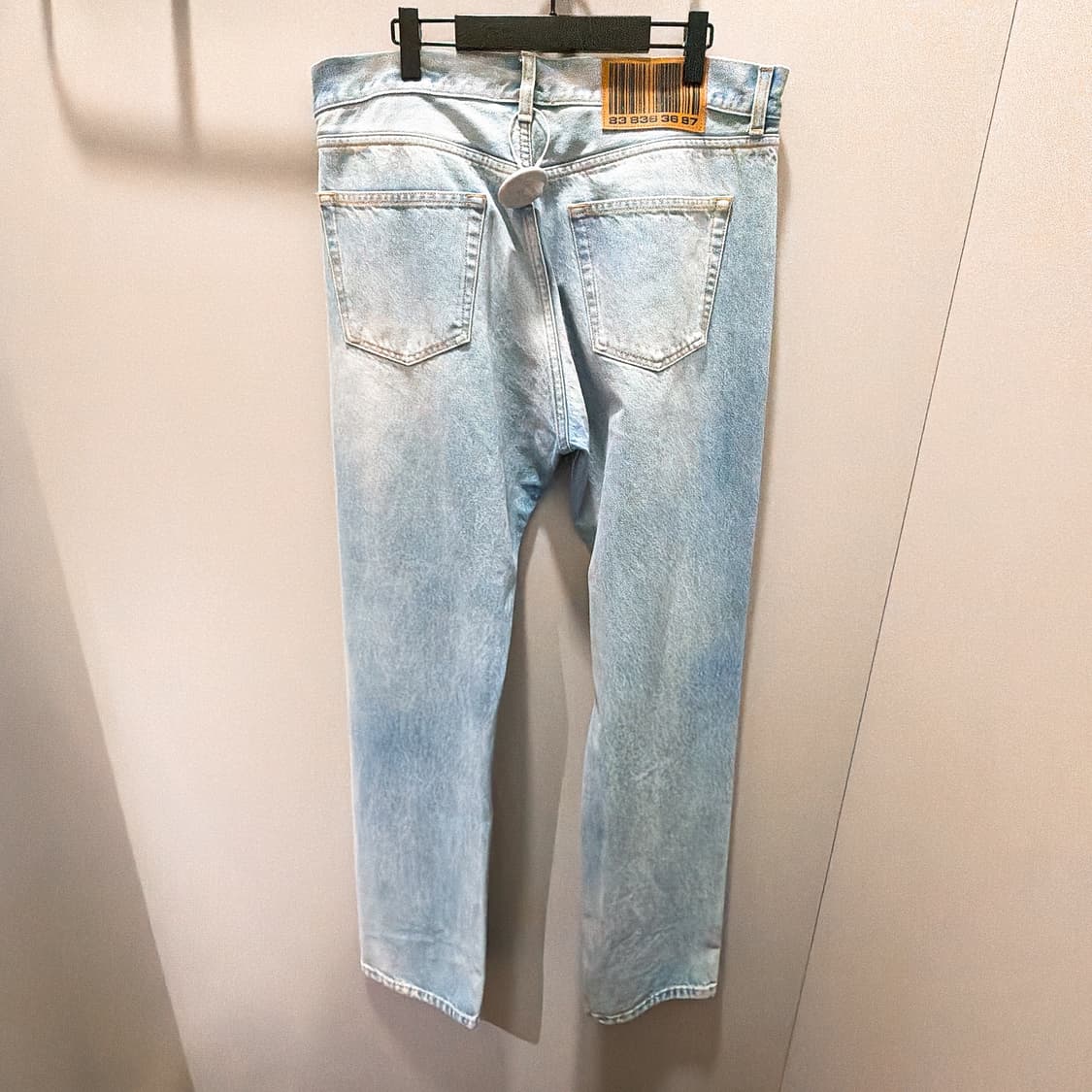 (정품/새상품) VTMNTS 베트멍 남성 스트레이트 데님 팬츠 상품이미지3