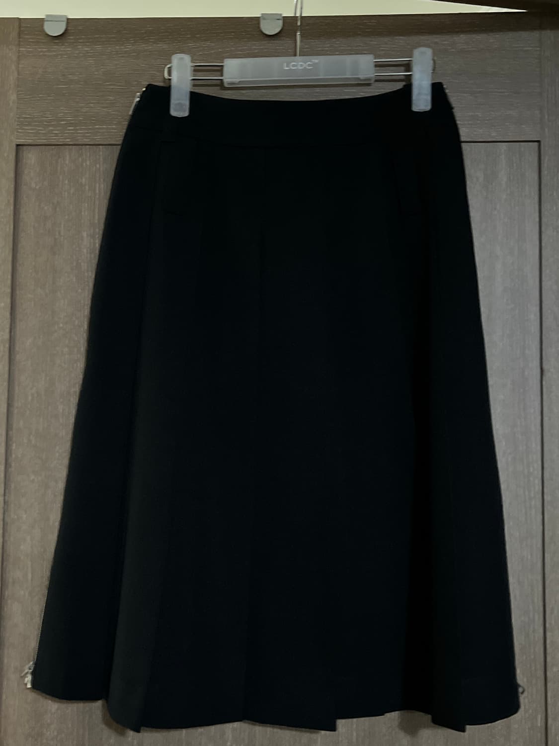 LCDC TM 플리츠 지퍼 스커트 상품이미지3