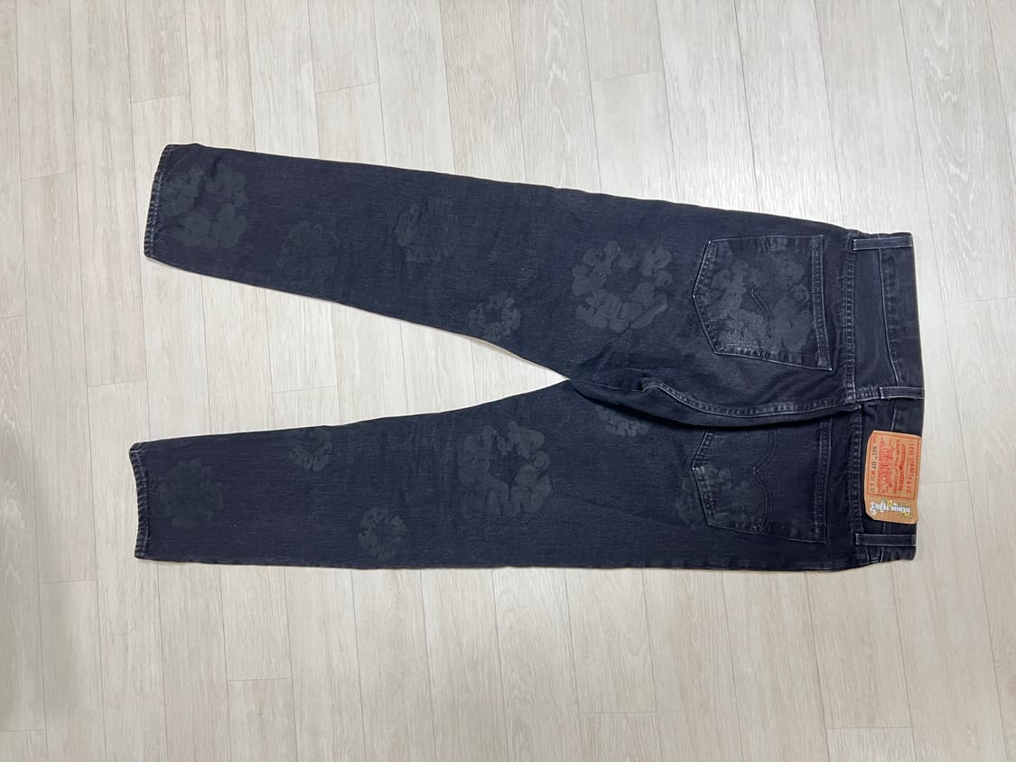 데님티어스 모노 블랙 진 (31/32) 상품이미지4