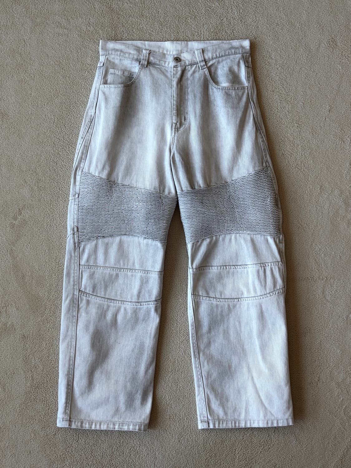 파르티멘토 더티 워싱 바이커 팬츠 상품이미지2