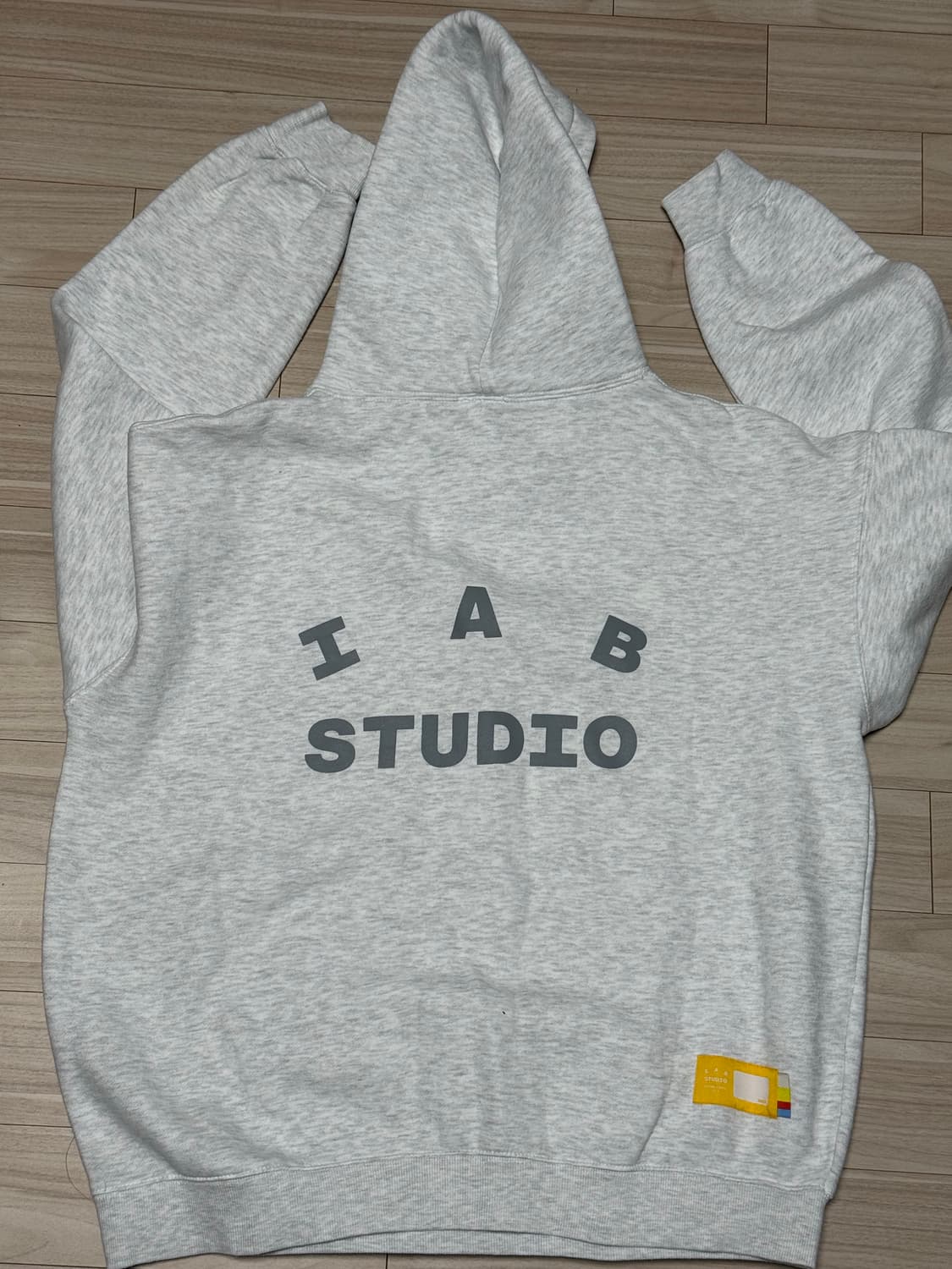 아이앱 스튜디오 라이트 그레이  XL  후드 상품이미지2