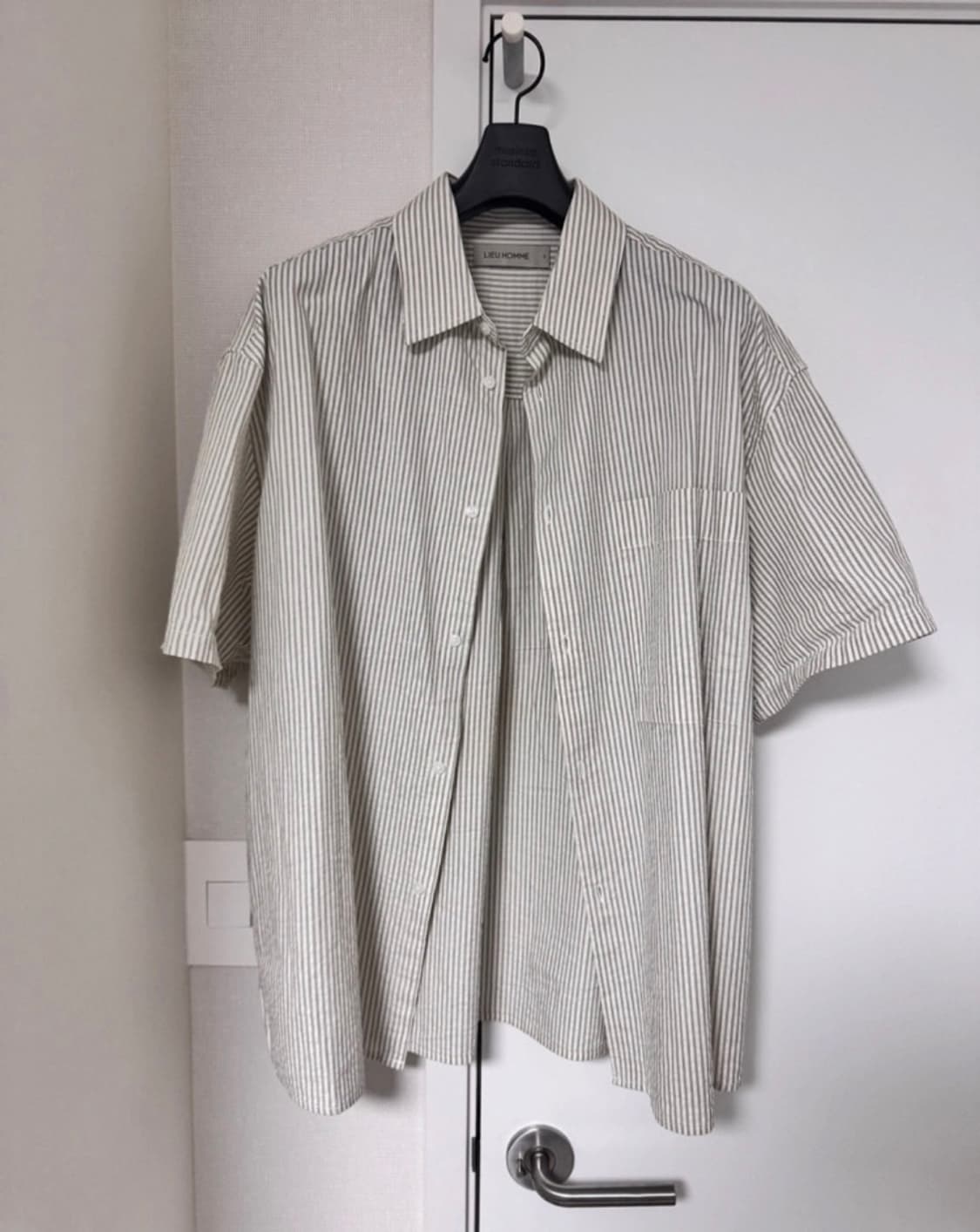 리우옴므 스트라이프 반팔셔츠 상품이미지2