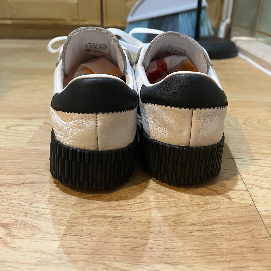 (W235) 아디다스 오리지널 삼바 로즈 화이트 블랙 검 상품이미지3