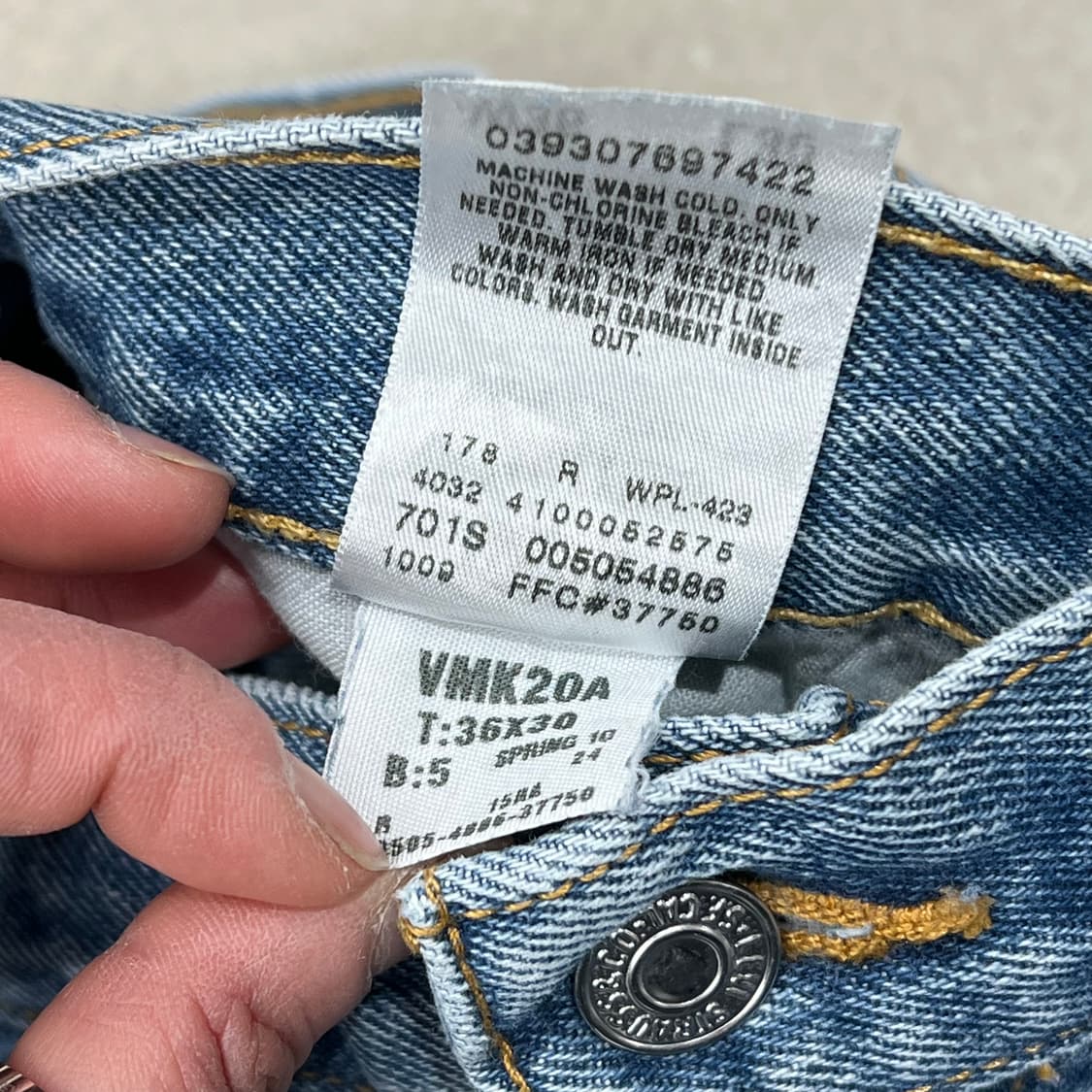 리바이스 505 데님팬츠 s09660 상품이미지10