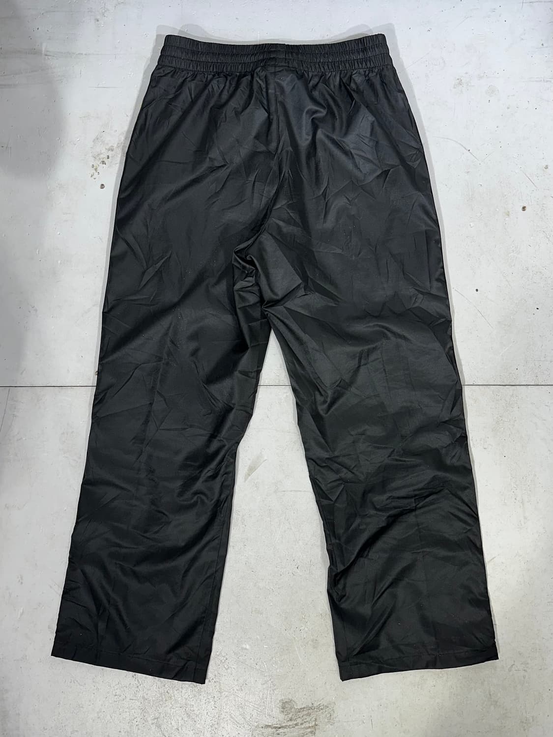 아디다스 블랙 골드 삼선 와이드 추리닝 바지 트랙 팬츠 L 상품이미지5