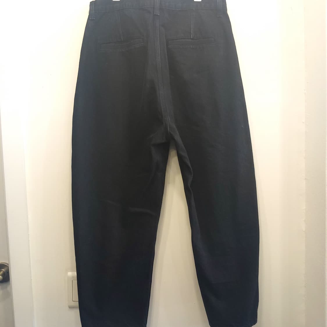 자라 투턱 와이드 테이퍼드 팬츠 상품이미지5