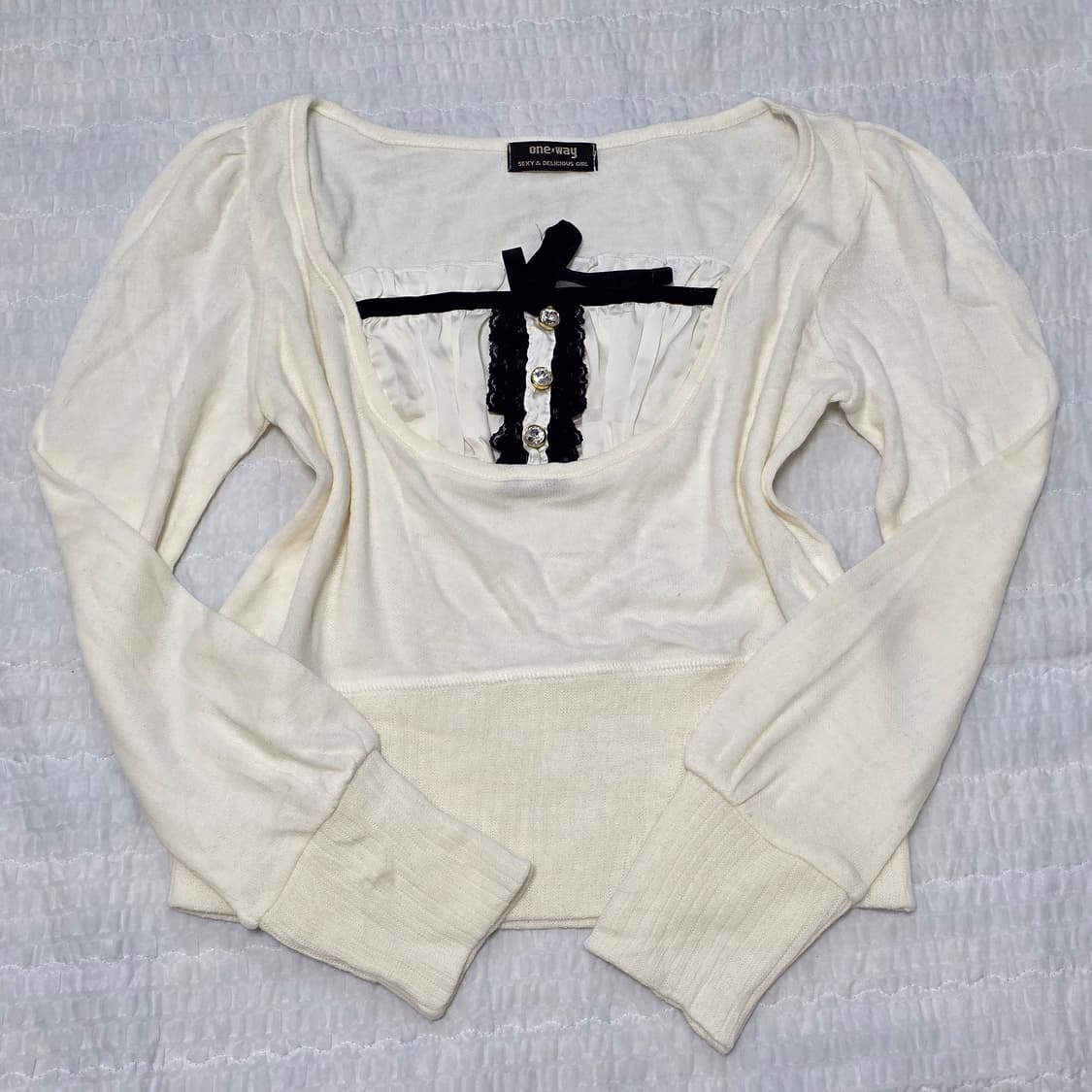 양지뢰st 라떼갸루 긴팔니트 상품이미지1