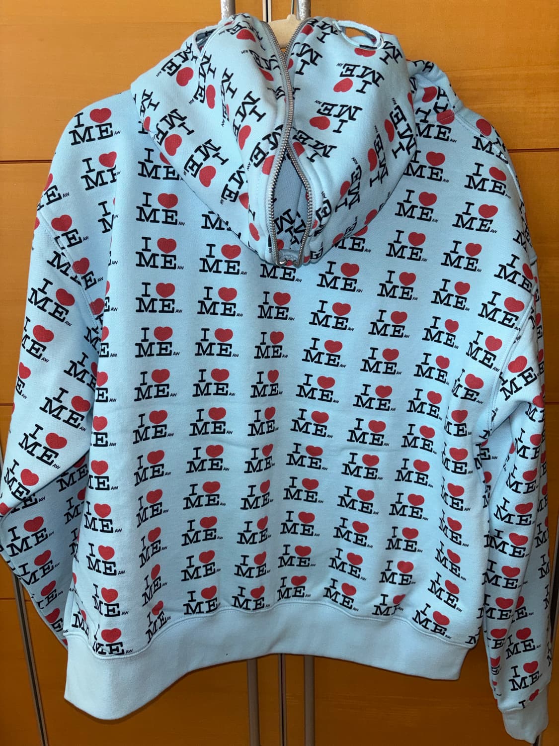 애슐리윌리엄스 아이하트미 후드집업 블루 상품이미지2