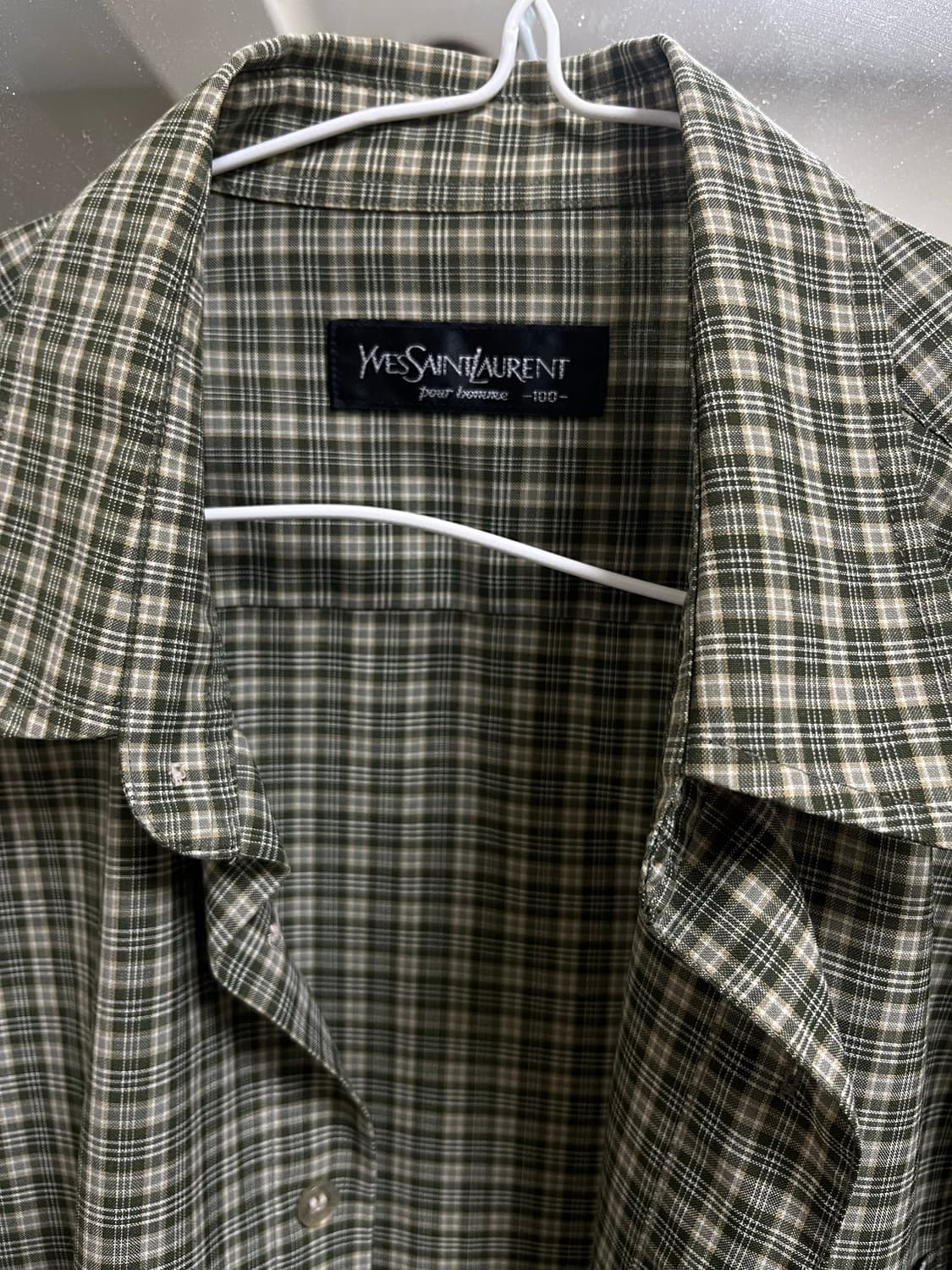 생로랑 빈티지 셔츠 상품이미지2