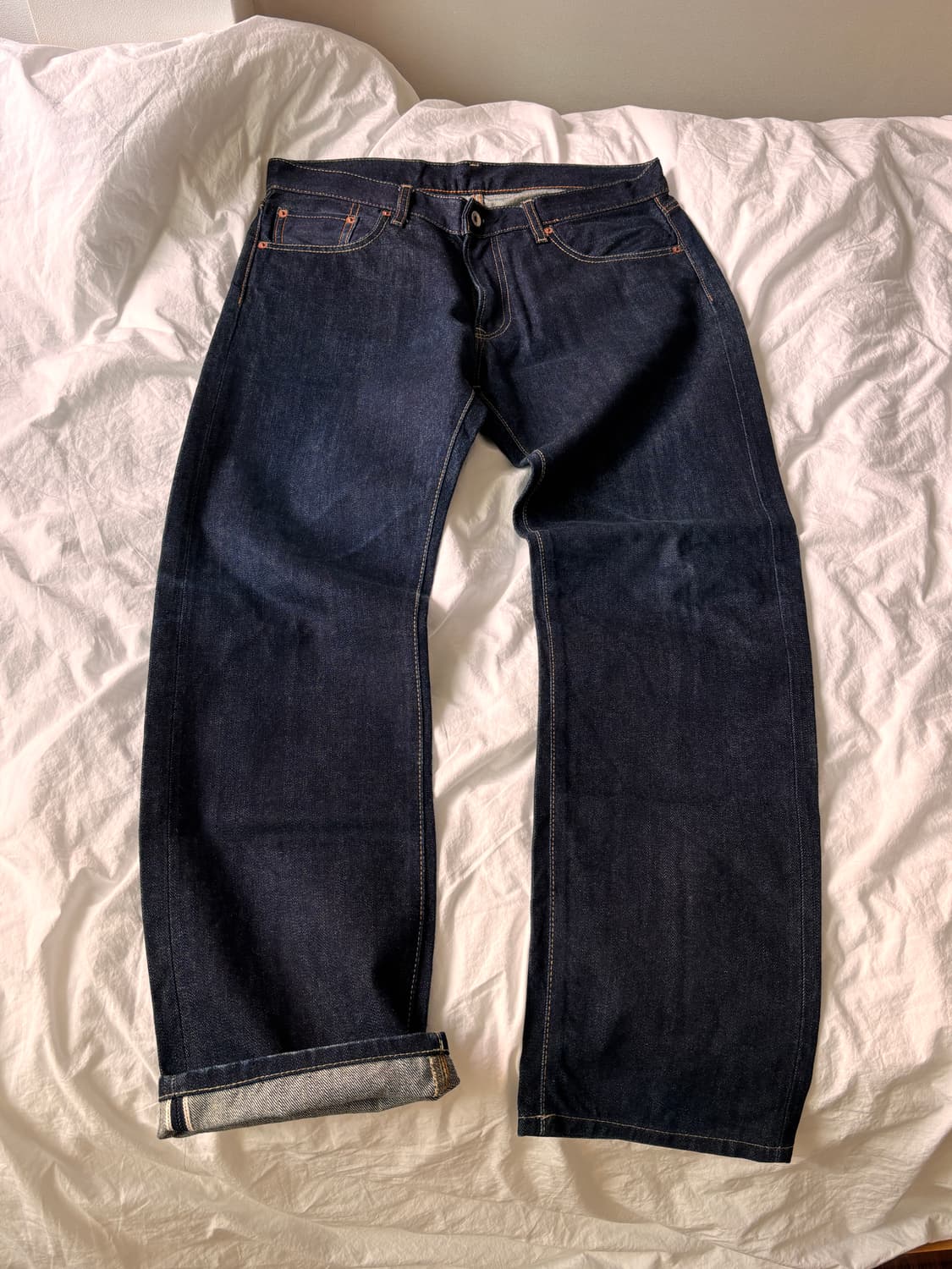 유니클로 x 카이하라 셀비지 데님 33 - 나만의 에이징을 만드는 설렘 상품이미지1