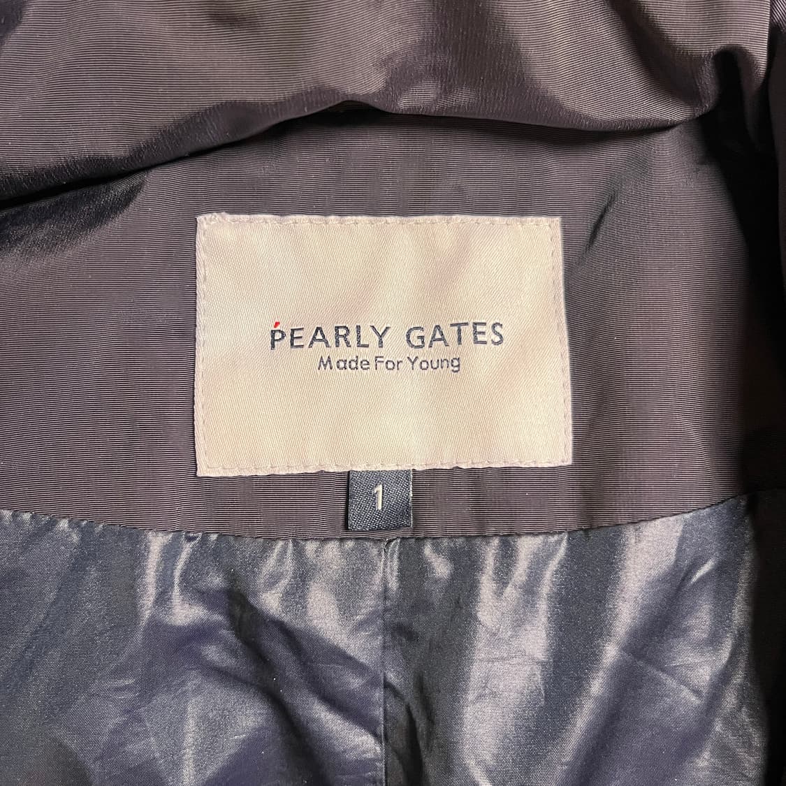 파리게이츠 패딩 점퍼 네이비 상품이미지5