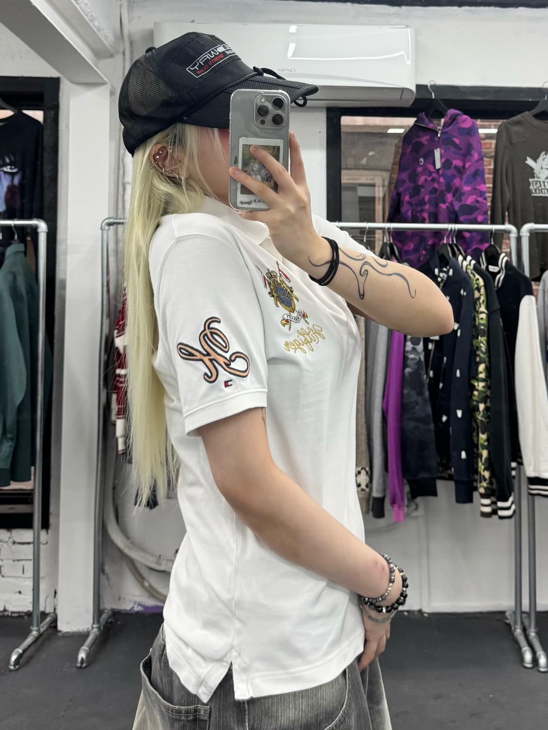 타미 힐피거 패치워크 PK 티셔츠 상품이미지3