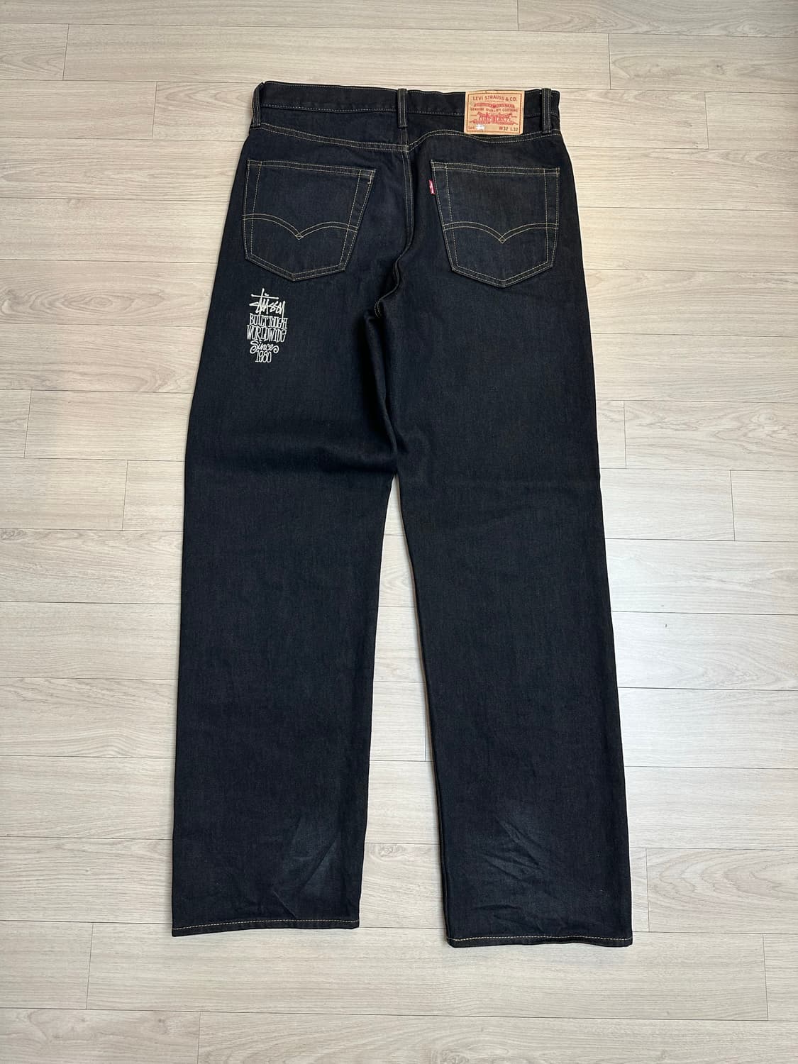 리바이스 x 스투시 크리스피 린스 568 팬츠 32  상품이미지3