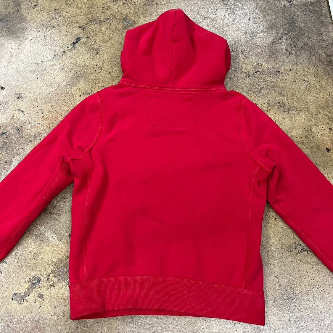 아베크롬비 레드 후드티  상품이미지4