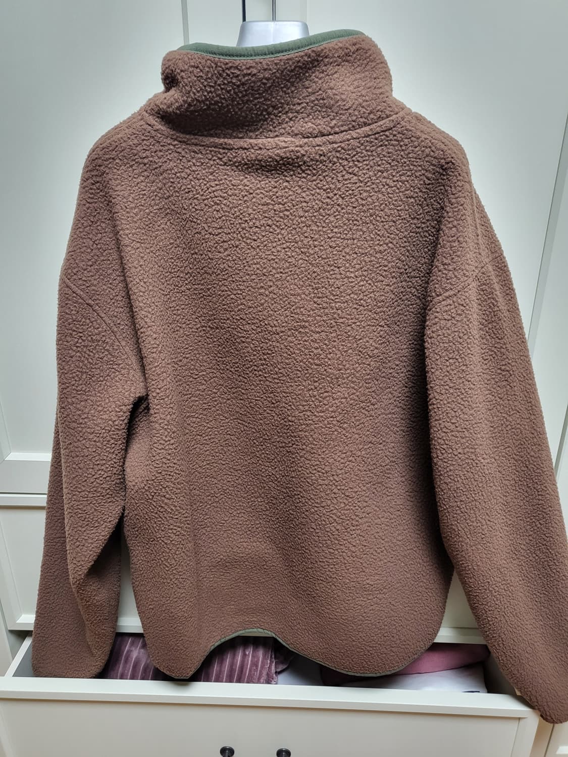 디스이즈네버댓 디네댓 gd 그레이트풀데드 플리스 풀오버 브라운 L 상품이미지4