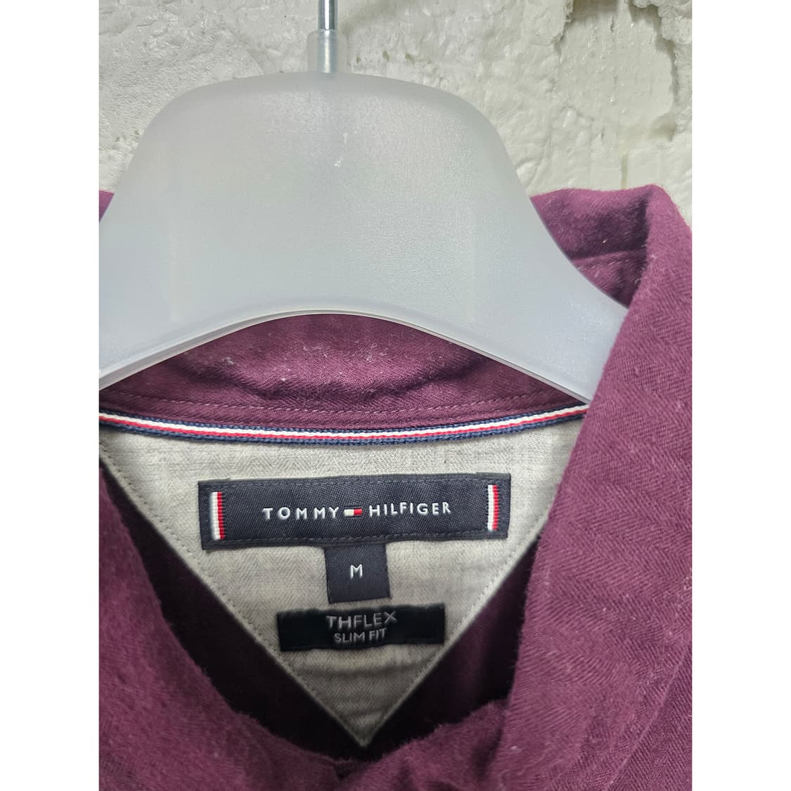 택포_ 타미힐피거 슬림핏 셔츠 M ehc 상품이미지2