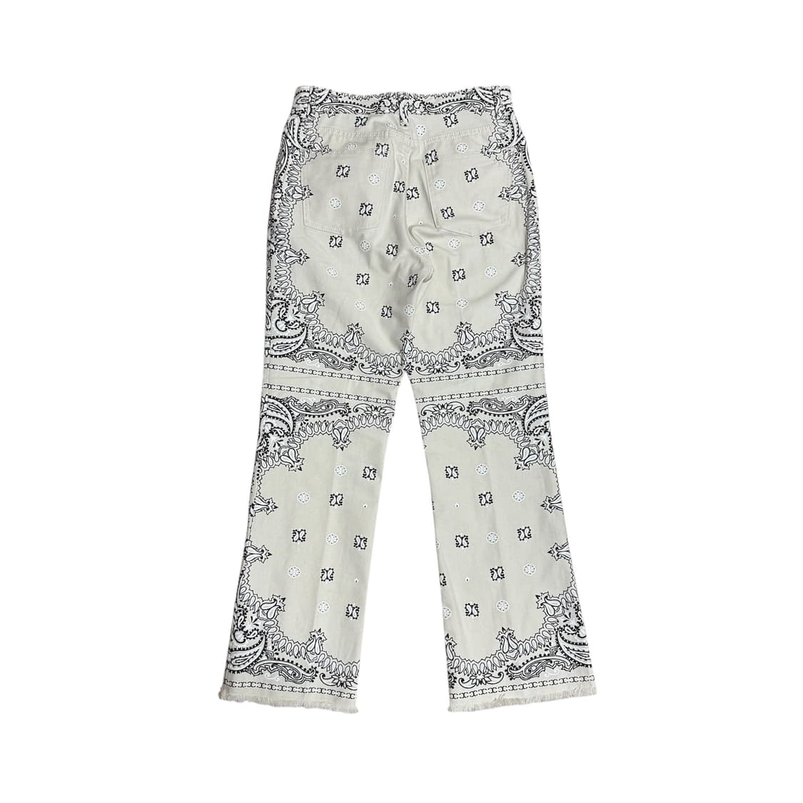 [27] 토리버치 페이즐리 자가드 부츠컷팬츠 상품이미지3