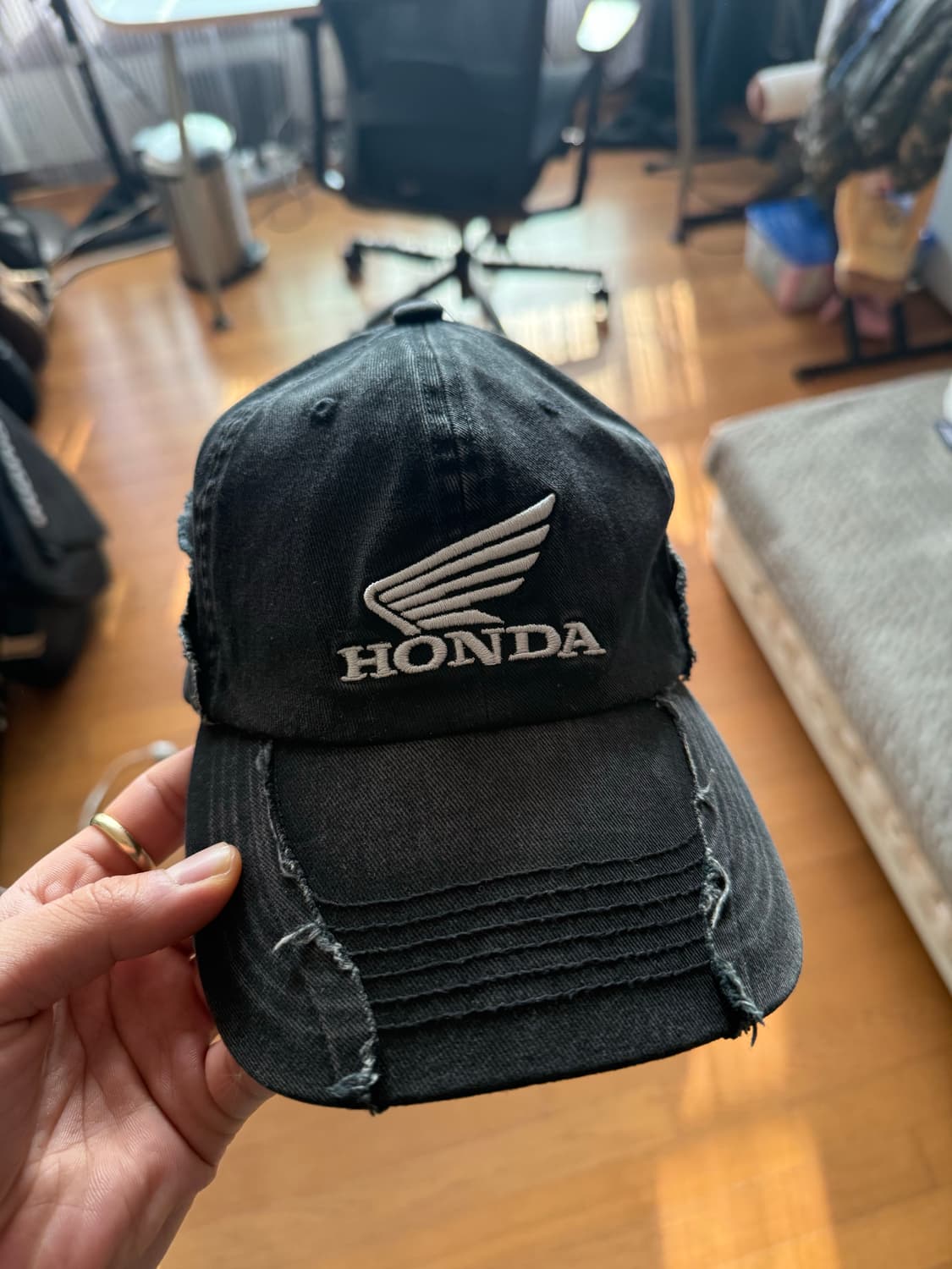 혼다 모터사이클 디스트로이드 볼캡 상품이미지1