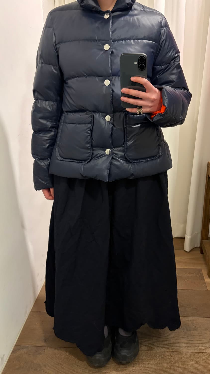 Round Collar Flare Puffer Padding 상품이미지8