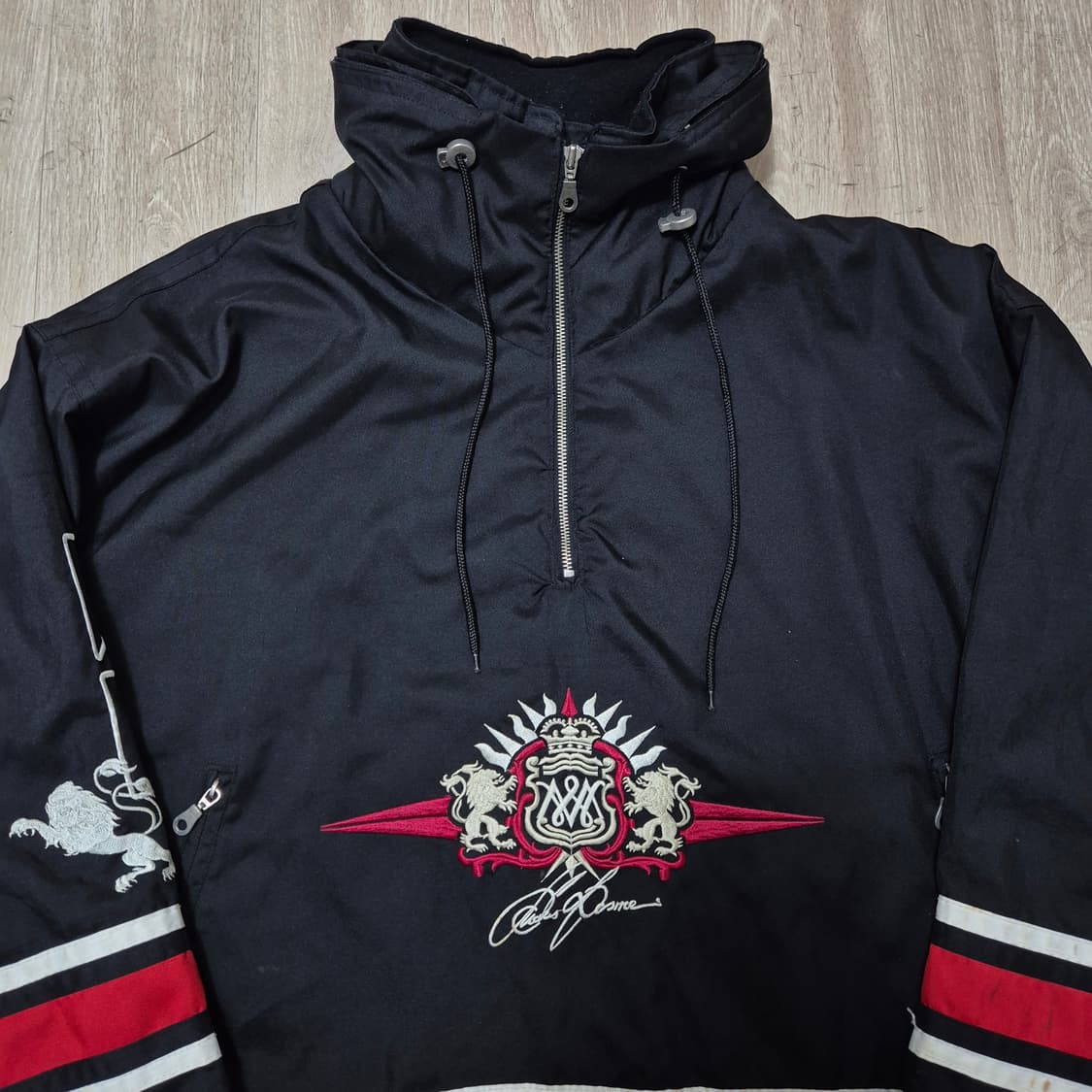 샤머닉스 올드스쿨 오버사이즈 아노락 반집업 바람막이 L(100) 상품이미지2