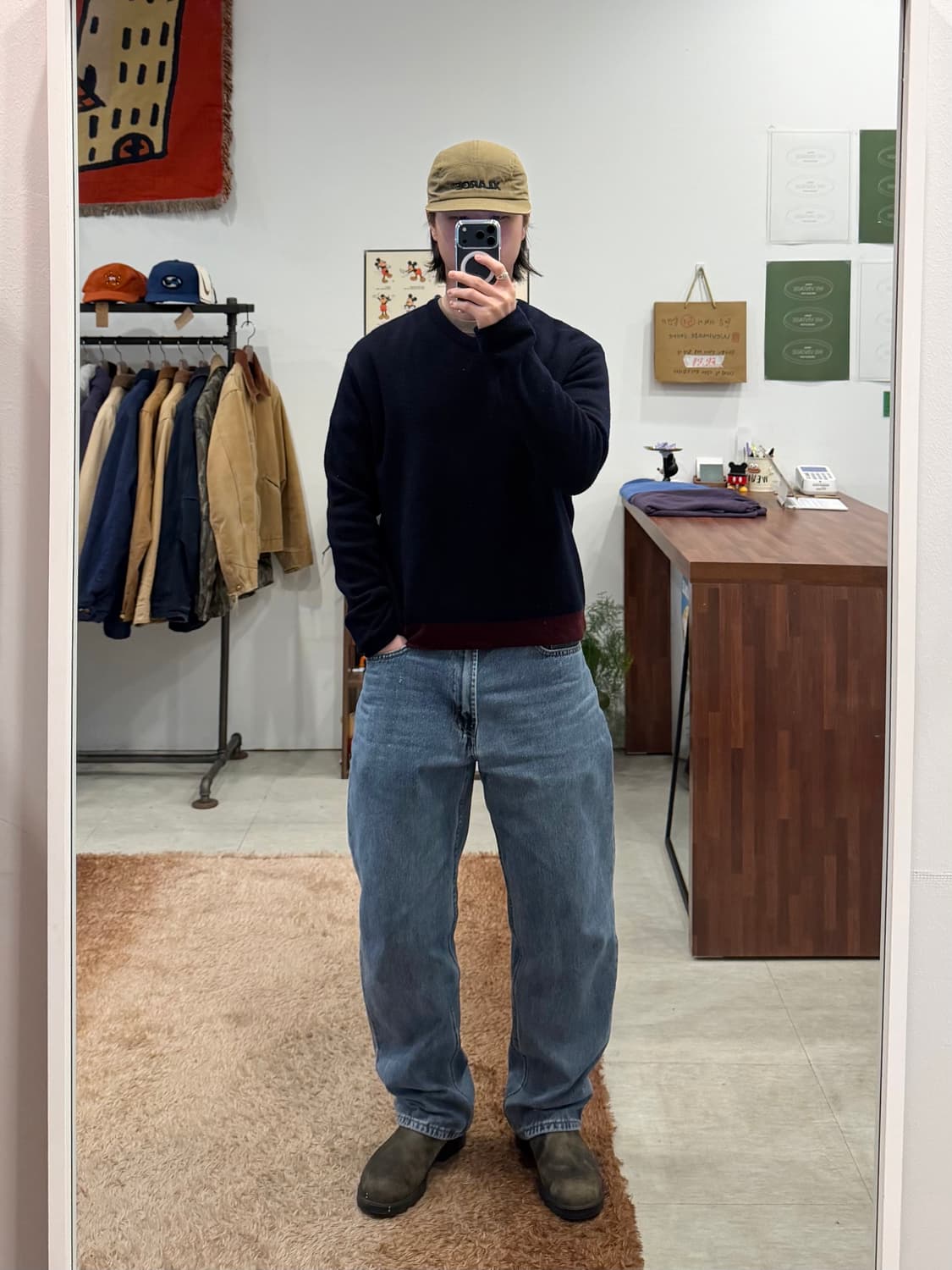 Polo ralph lauren 폴로 랄프로렌 램스울 브이넥 니트 상품이미지2