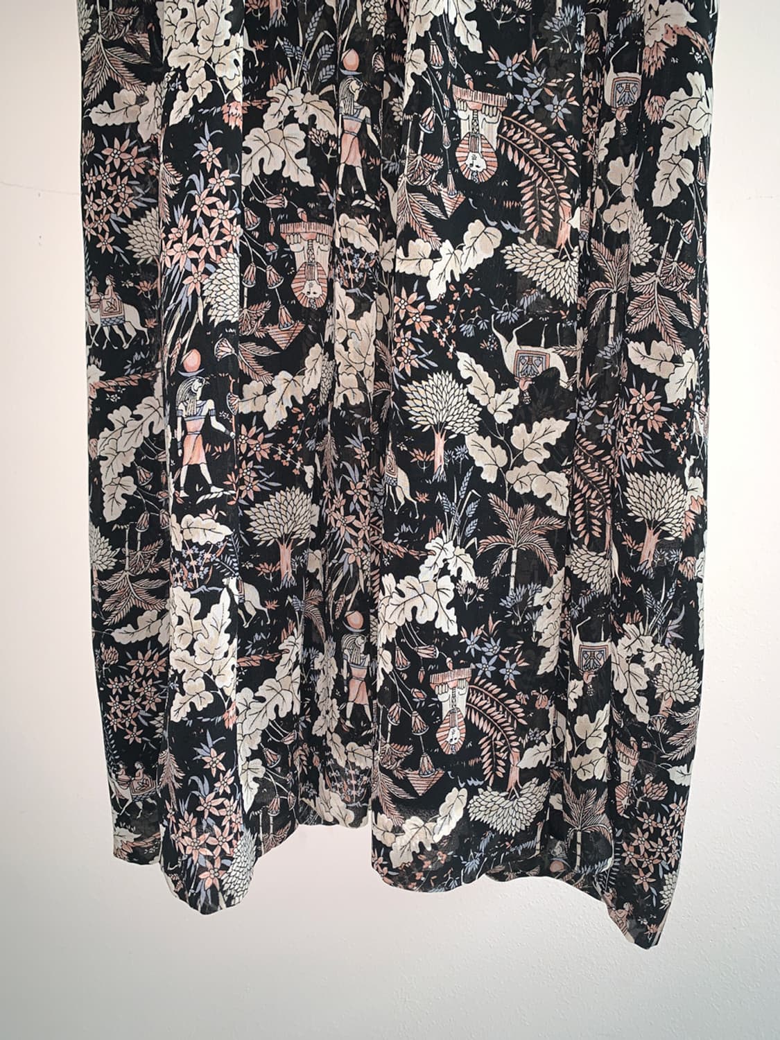 Bohemian tie v neck dress 상품이미지7