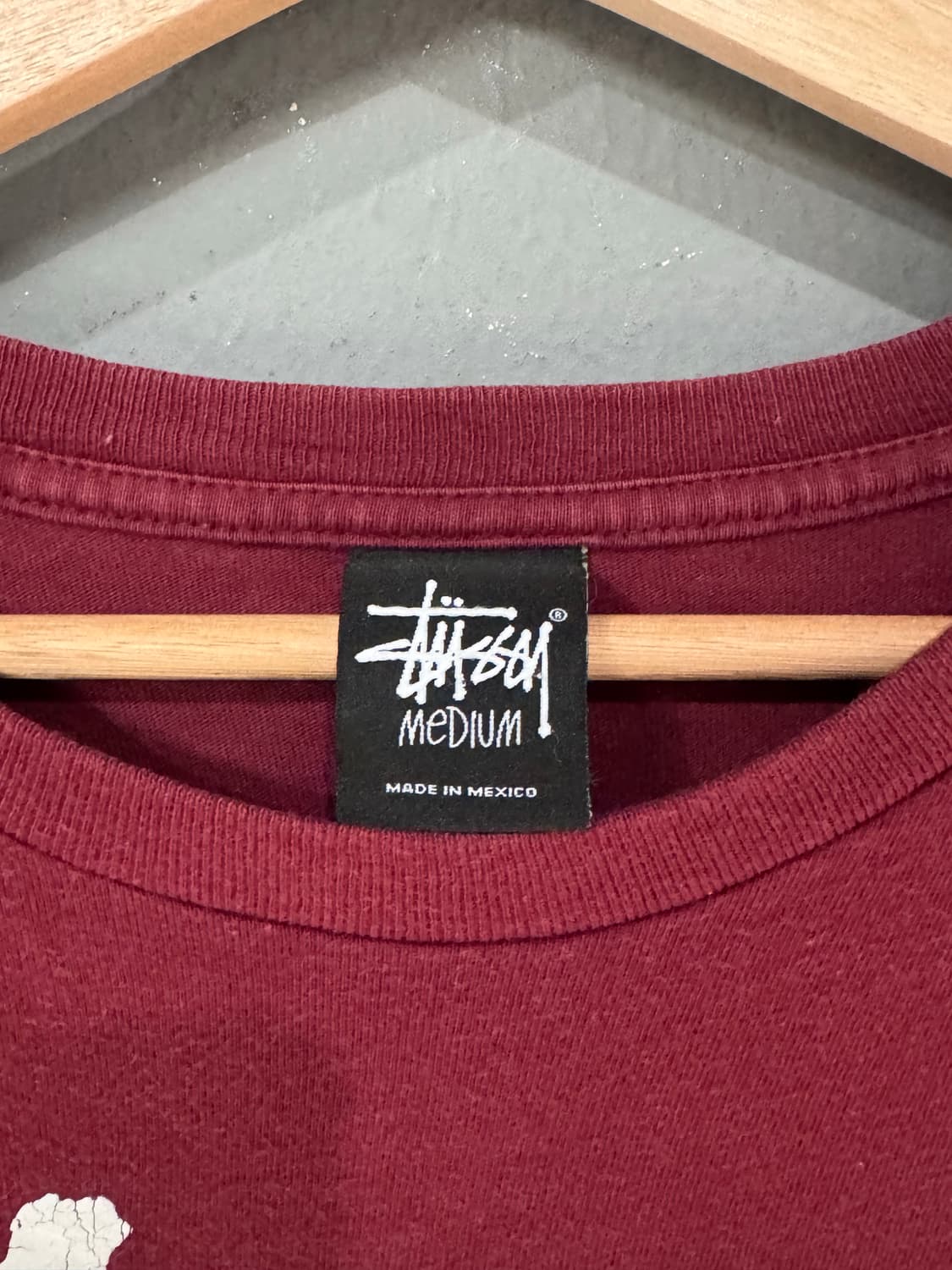 스투시 버건디 월드투어 롱슬리브  상품이미지4