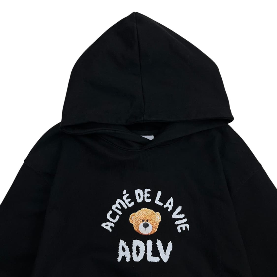 아크메드라비 프린팅로고 블랙 후드 2 상품이미지5