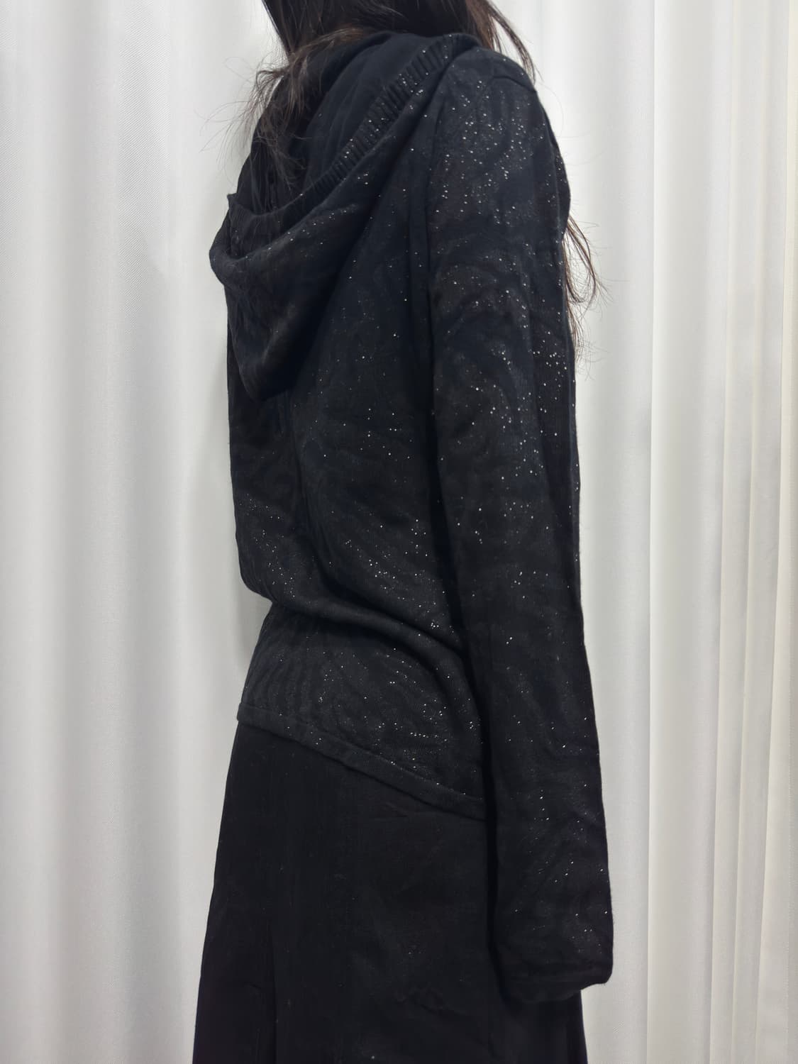 zebra glitter hood twoway zipup  상품이미지4