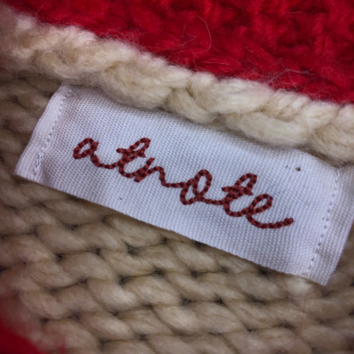 Atnote 빈티지 울 코위찬 가디건 자켓 상품이미지4