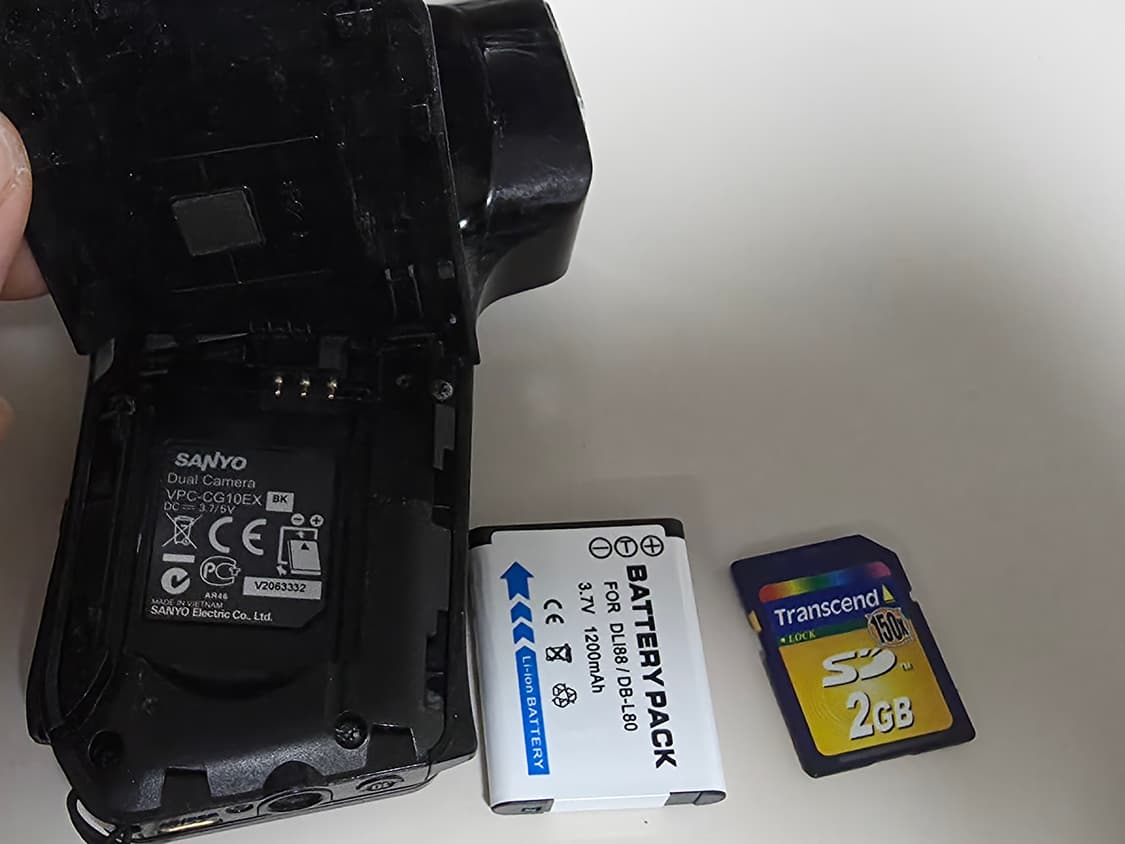 산요 작티 VPC-CG10 빈티지 디지털 캠코더 상품이미지8
