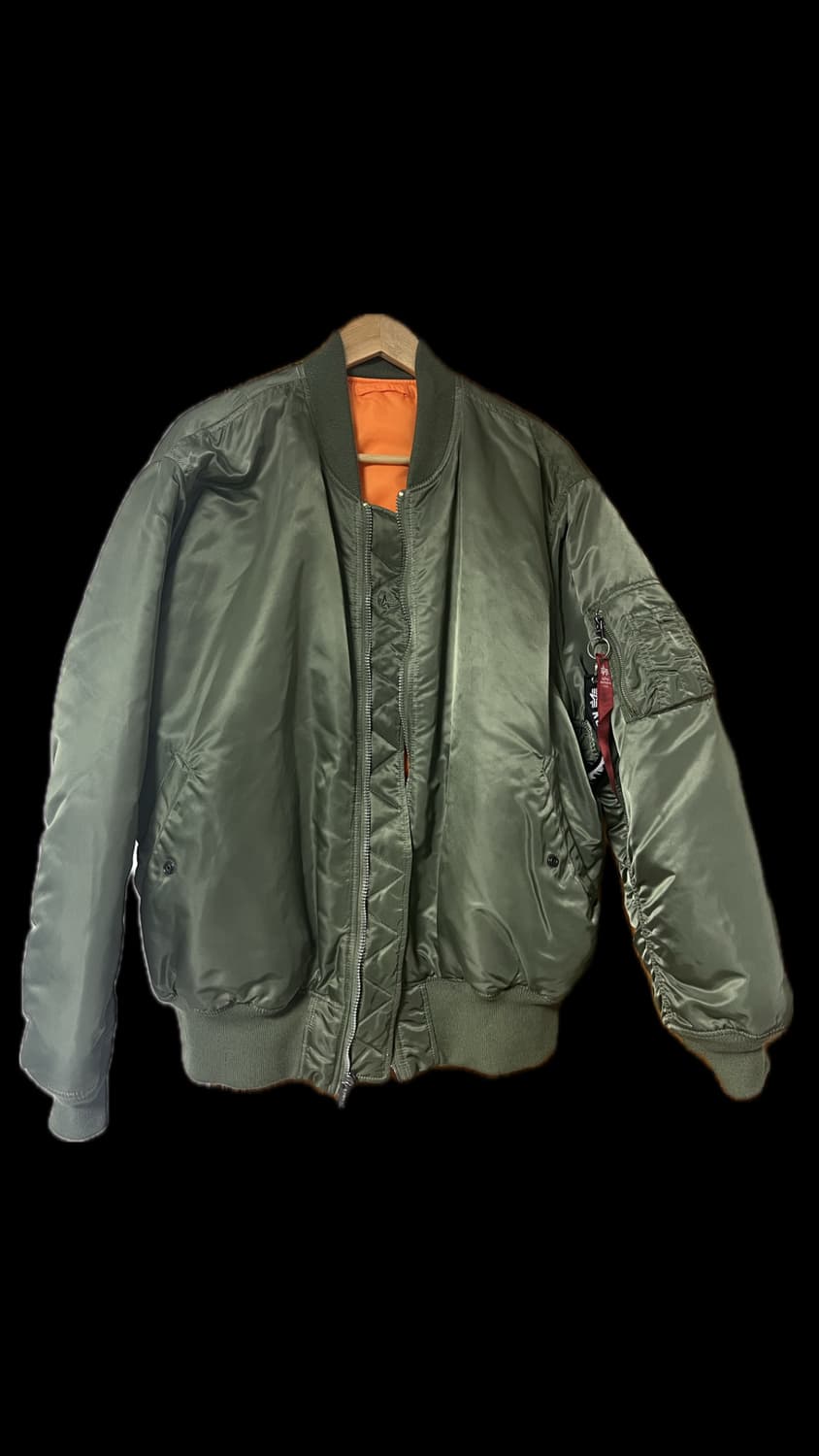 알파인더스트리 MA-1 항공점퍼 카키 2xl 상품이미지1