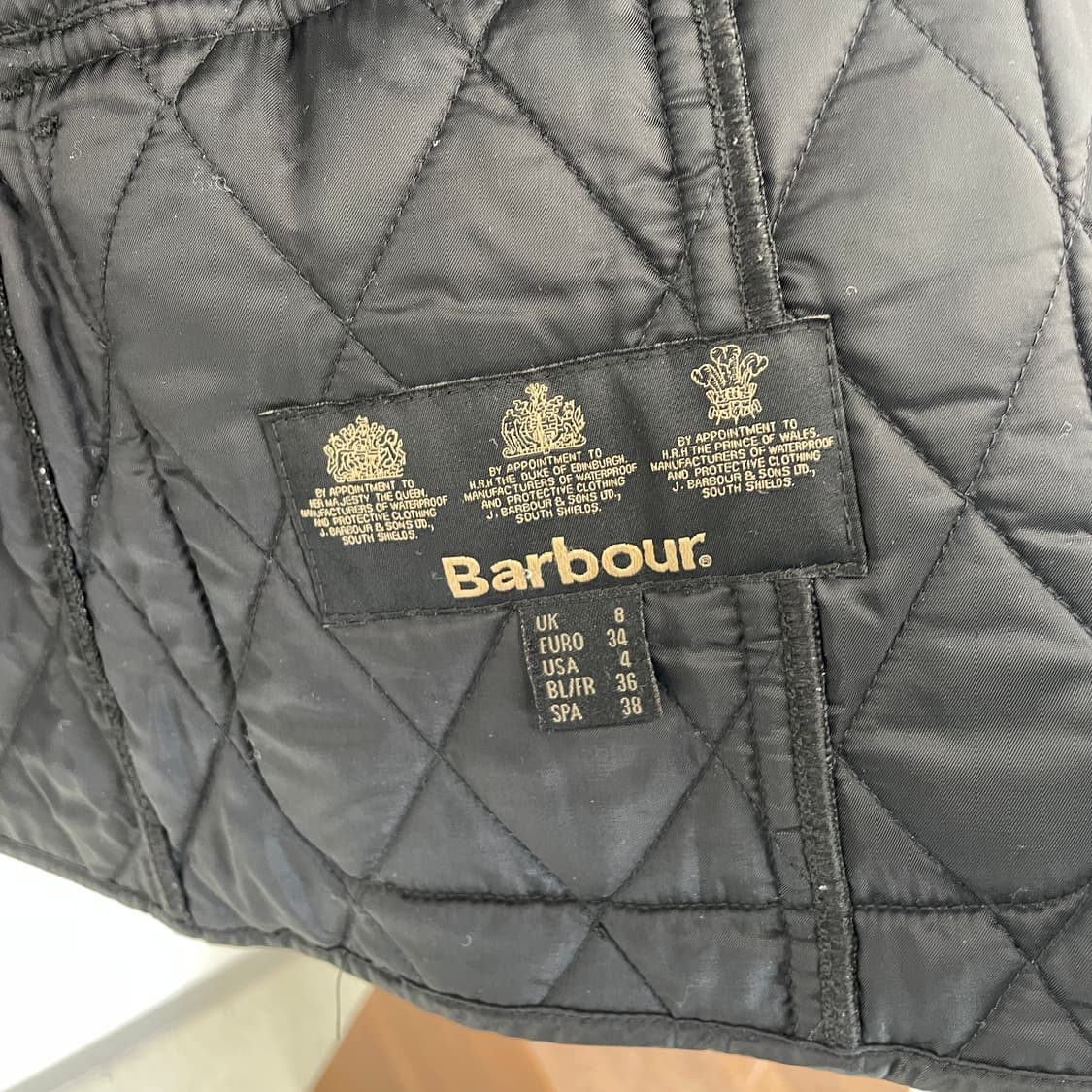 바버 인터네셔널 퀼팅 자켁 상품이미지6