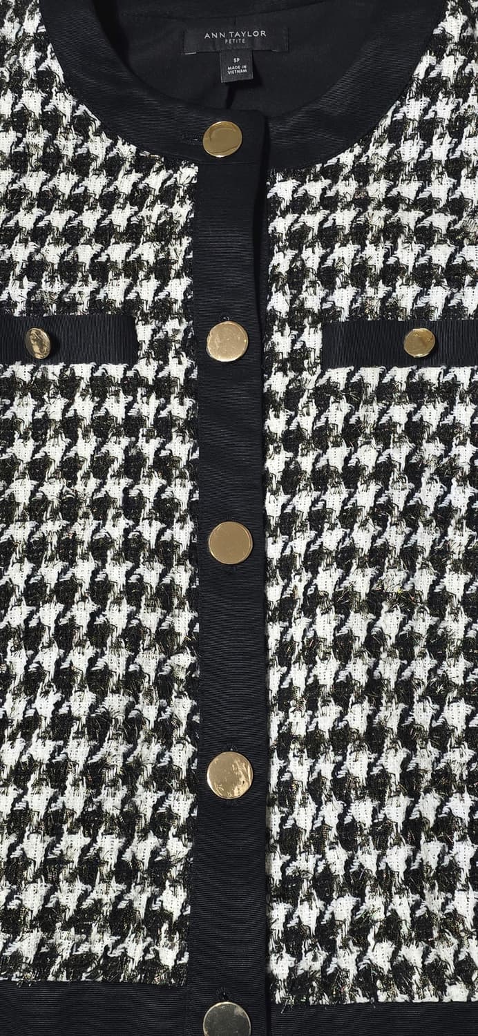 앤 테일러 하운드투스 트위드 자켓 66 상품이미지5