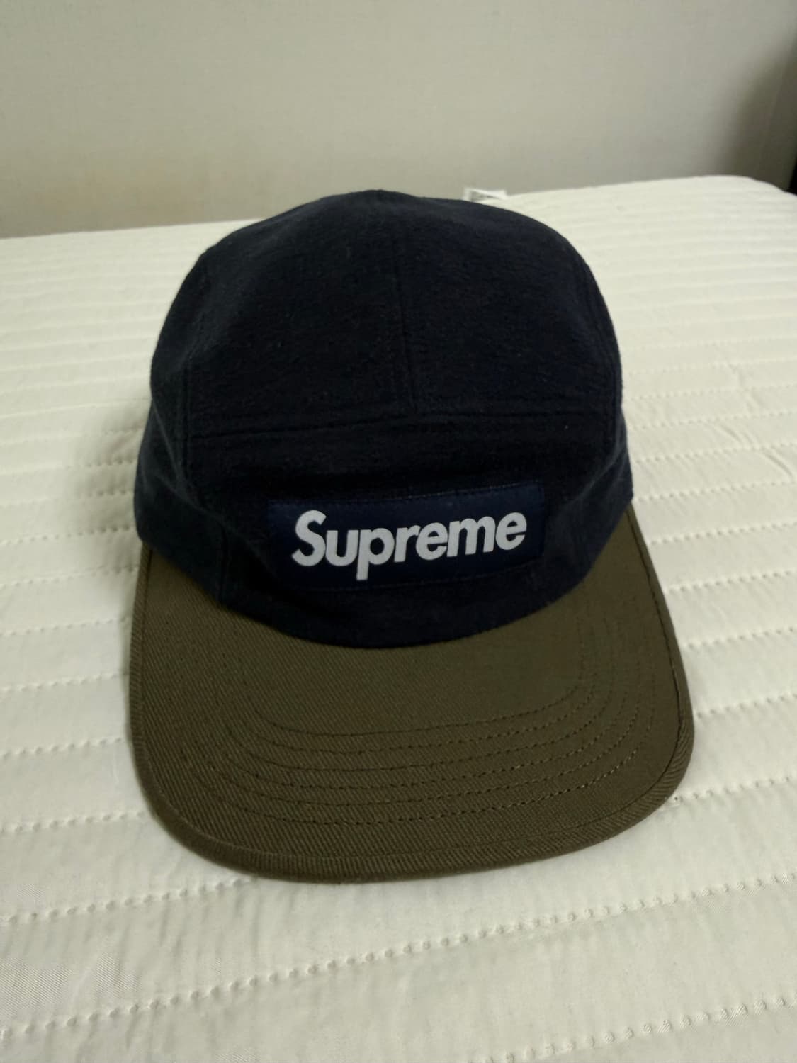 슈프림 투튼 캡프캡 네이비  상품이미지2