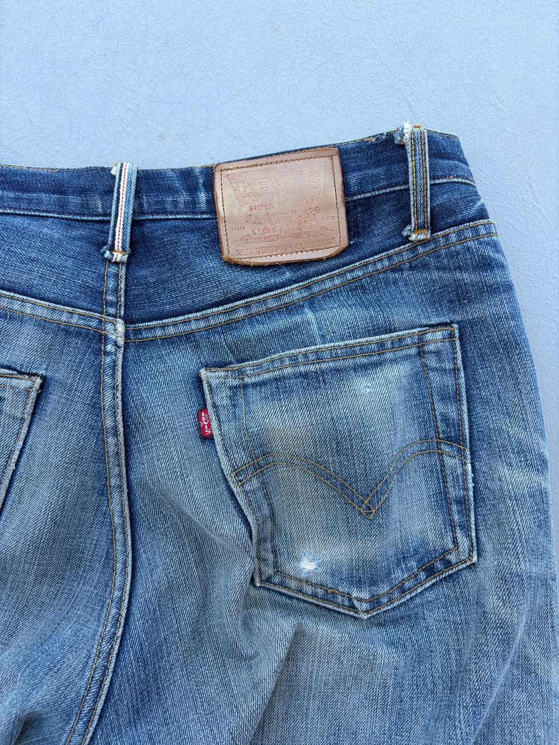 90's levis 501 “RED" USA MADE 상품이미지7