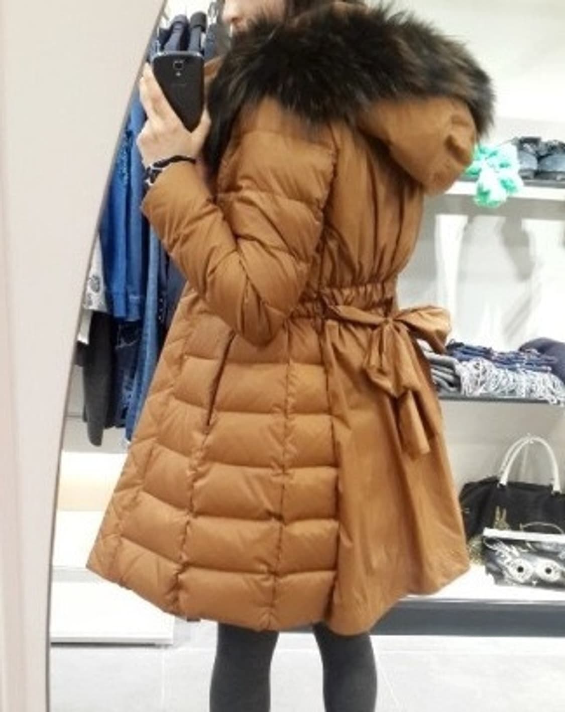 오즈세컨 리본패딩  상품이미지5