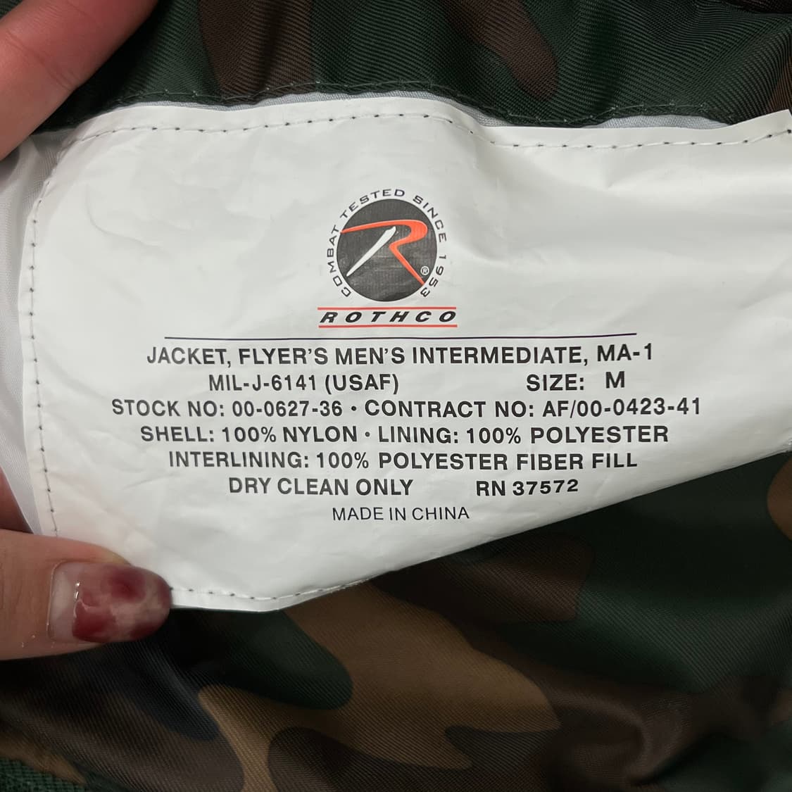 로스코 리버시블 밀리터리 블루종 r2790 상품이미지10