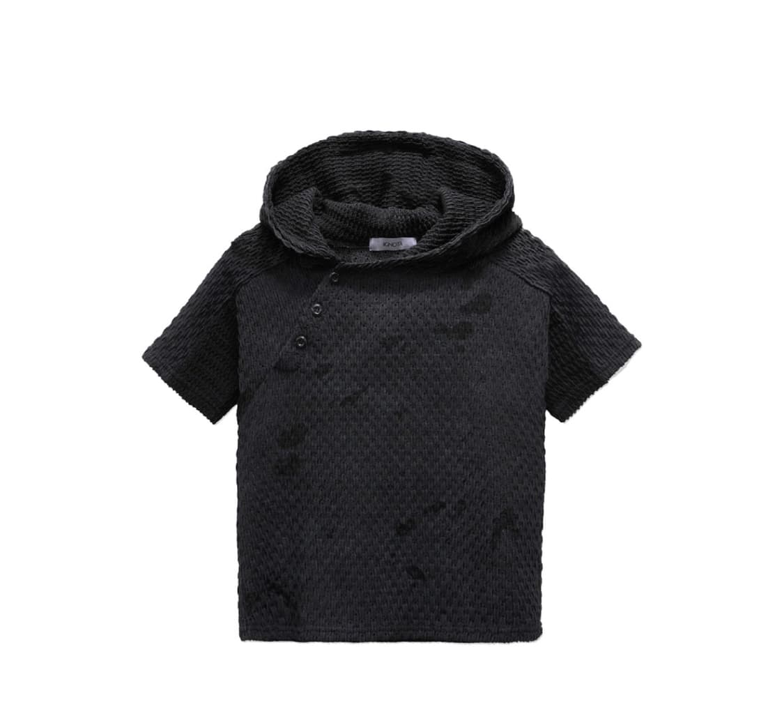 이그노타 코어:12 버튼 후디 블랙  1  상품이미지1