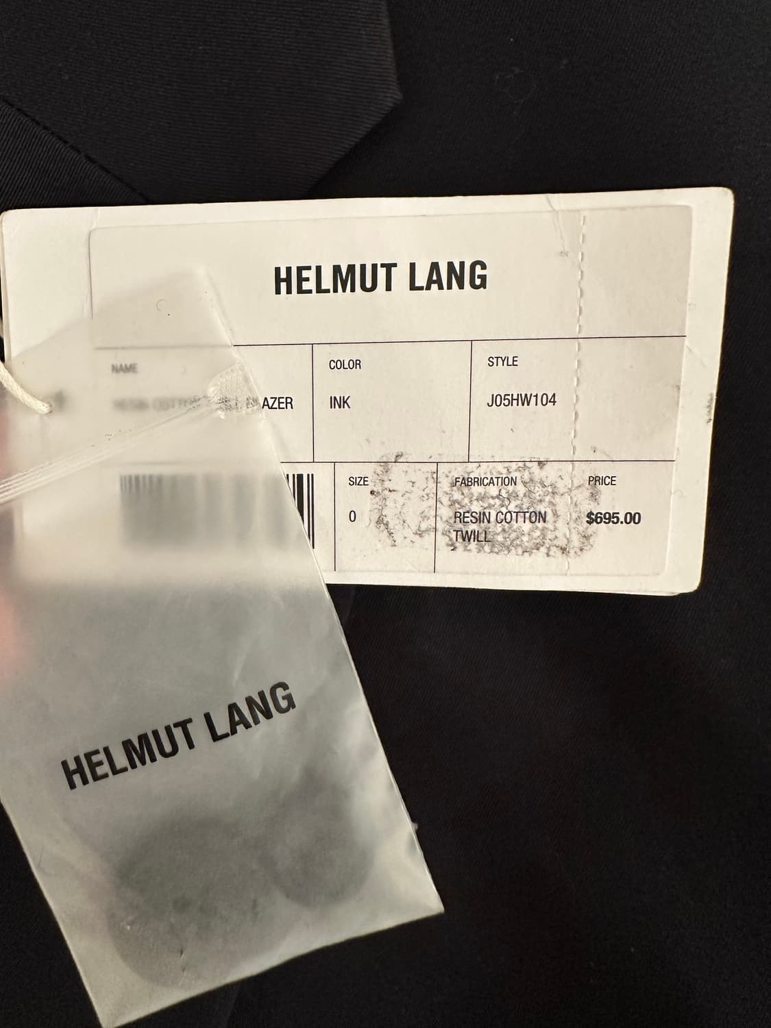 헬무트 랭 자켓 상품이미지6