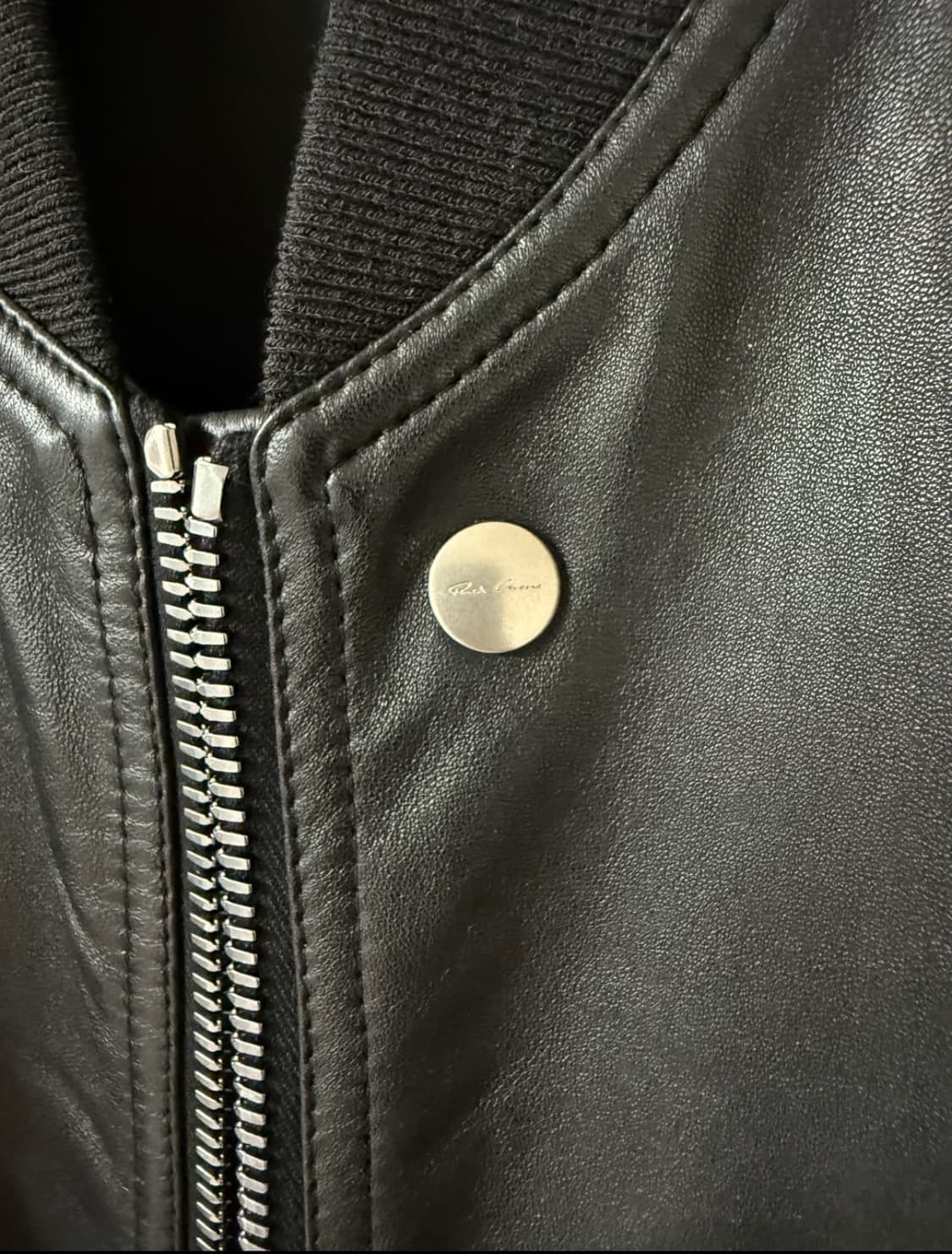 릭오웬스 램스킨 레더 자켓 48 상품이미지2