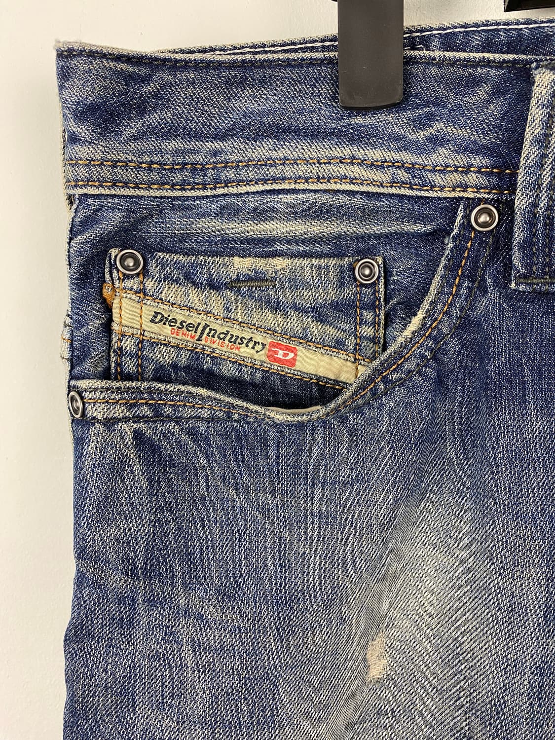 디젤 Diesel THANAZ 워싱진 데님팬츠 31/32 <507> 상품이미지4