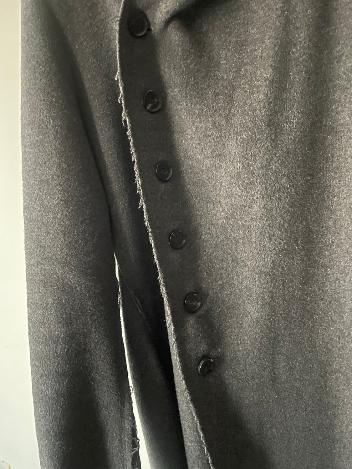 No Id asymmetrical hood coat 상품이미지3