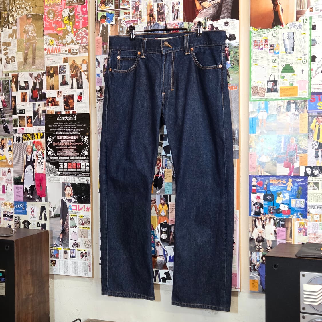 리바이스 523 진청 데님 팬츠 상품이미지6